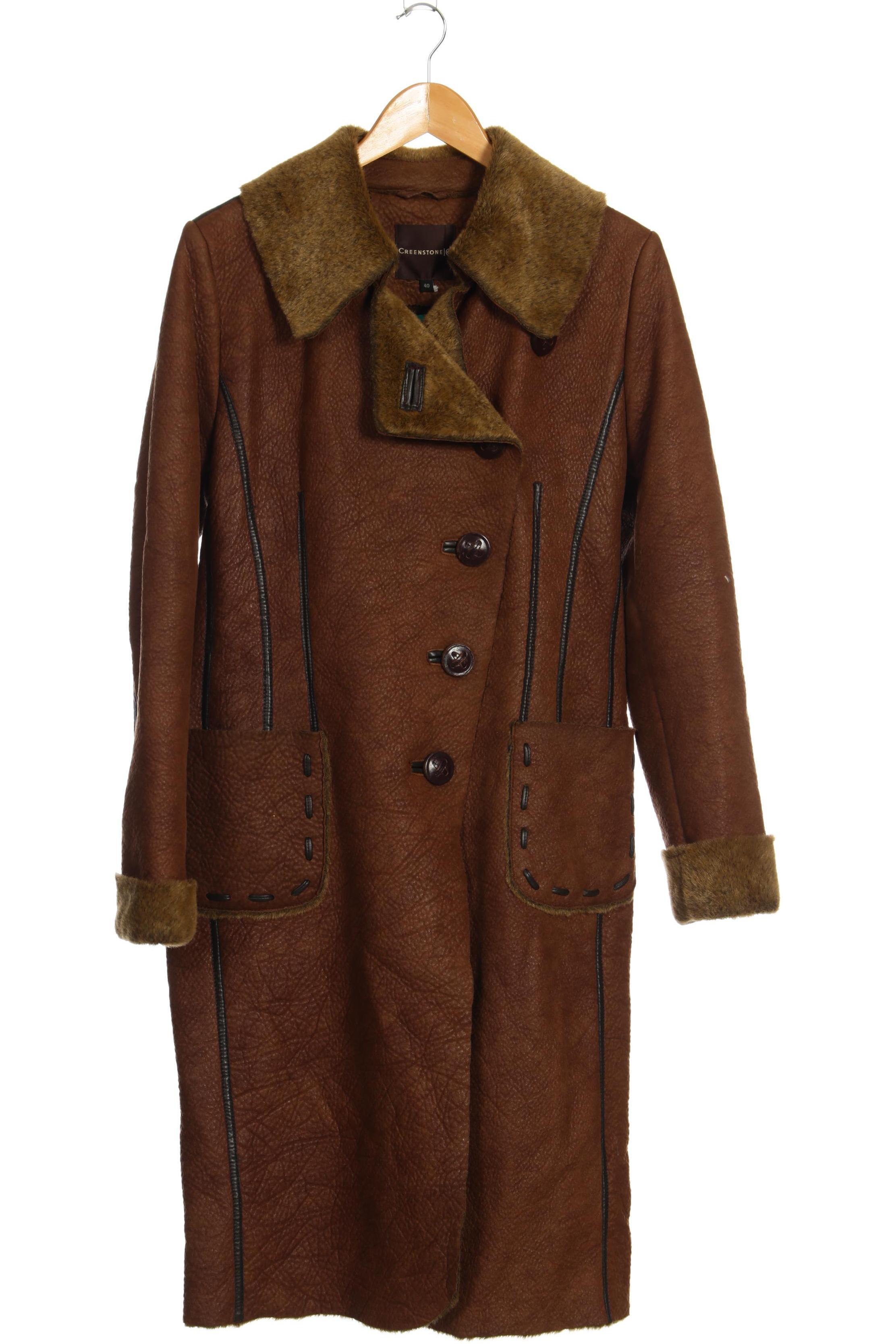 

Creenstone Damen Mantel, braun, Gr. 40