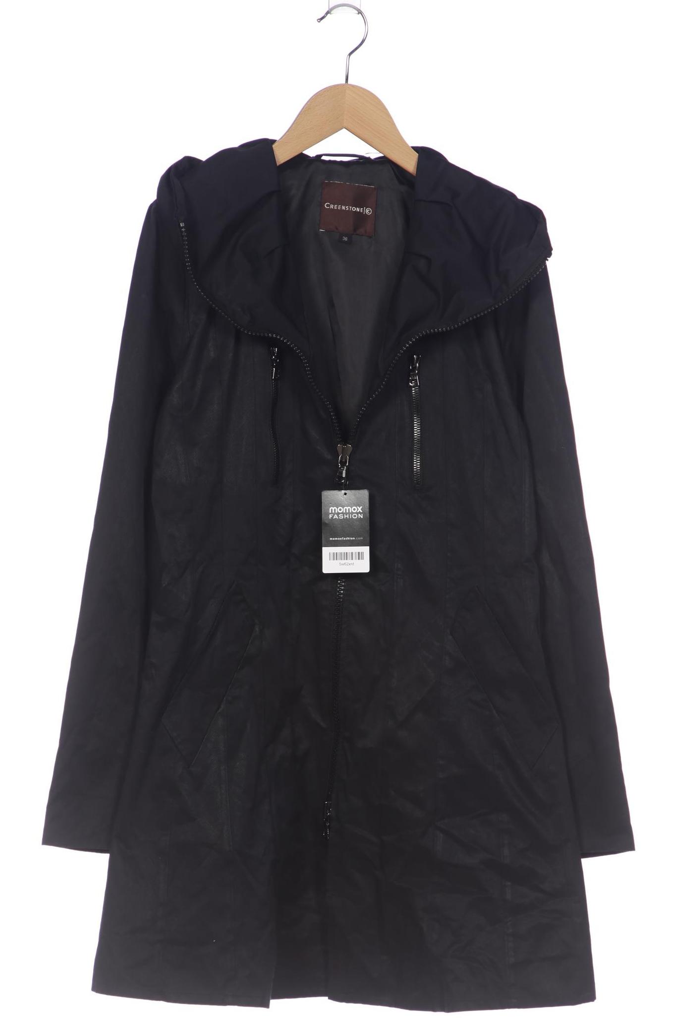 

Creenstone Damen Mantel, schwarz, Gr. 36