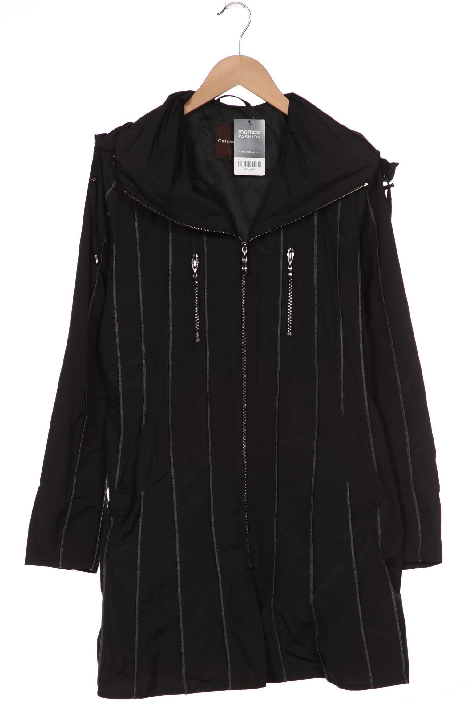 

Creenstone Damen Mantel, schwarz