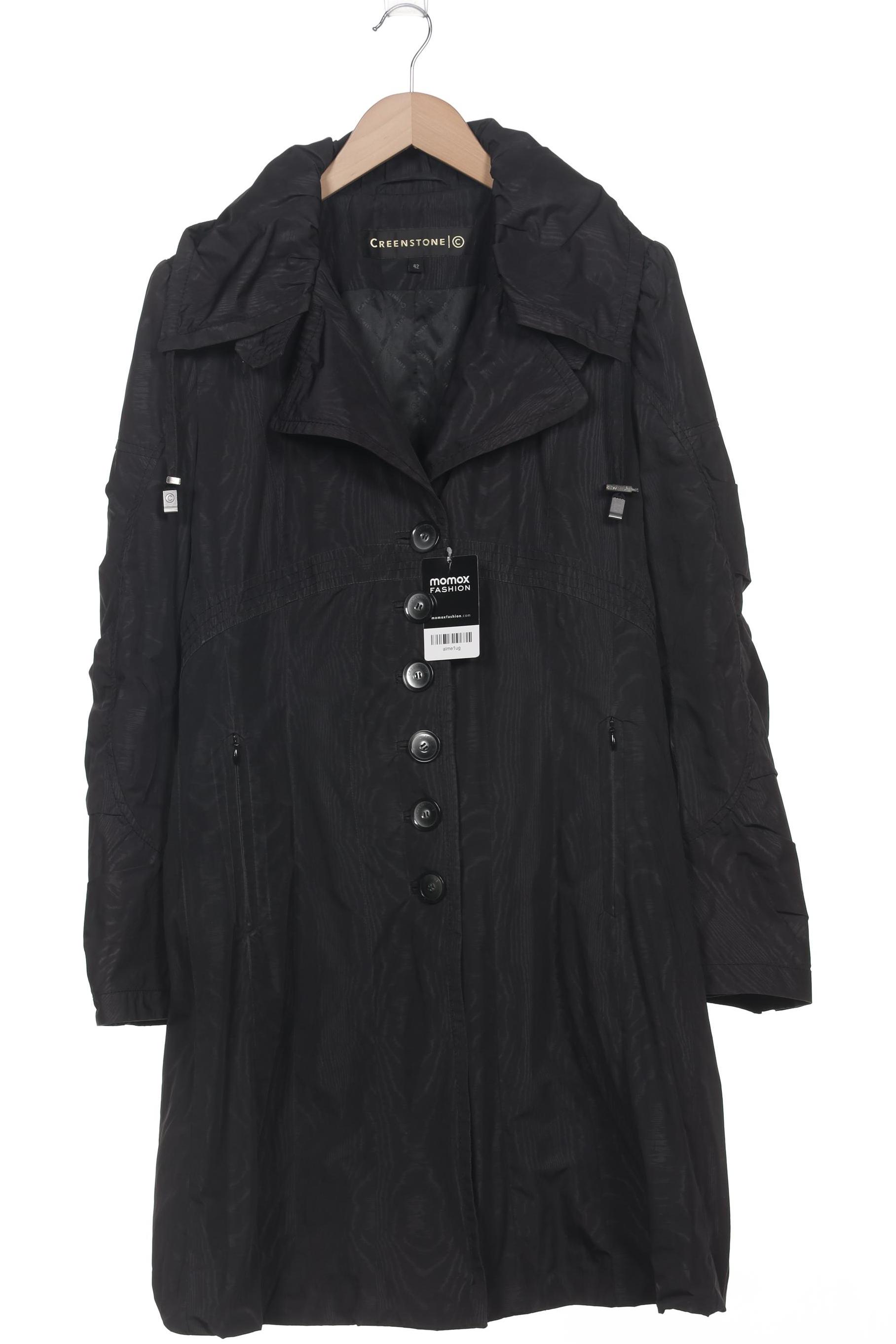 

Creenstone Damen Mantel, schwarz, Gr. 42