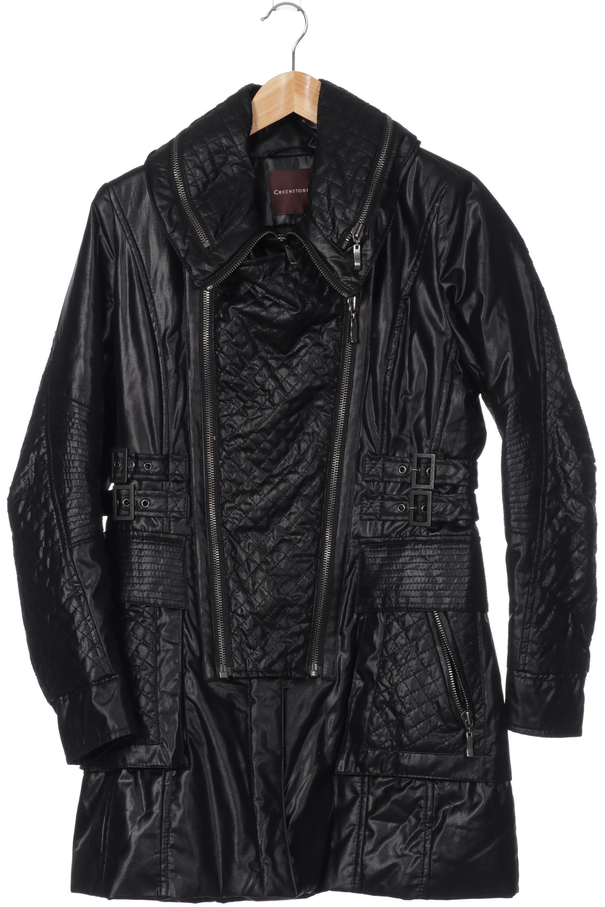 

Creenstone Damen Mantel, schwarz, Gr. 38