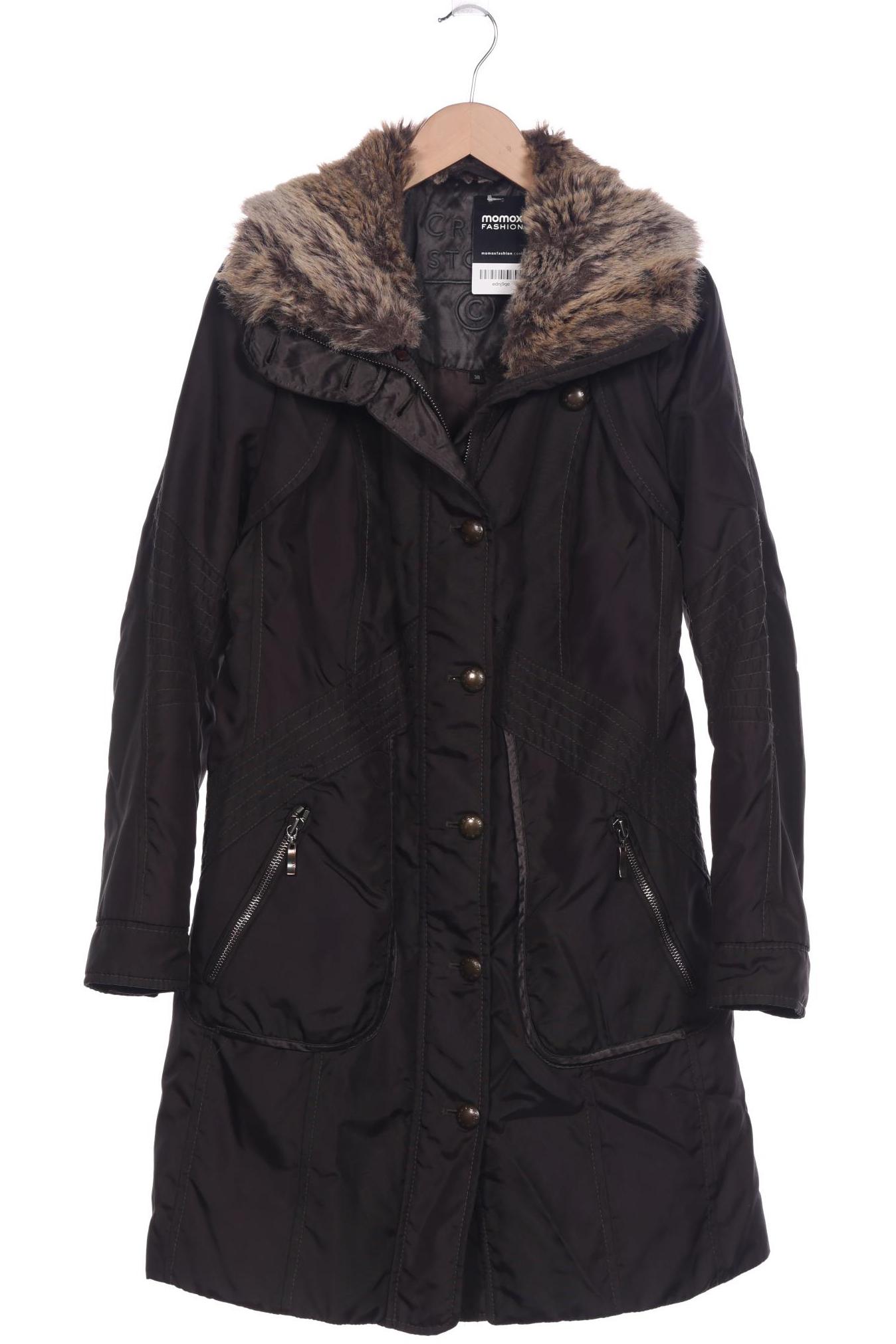

Creenstone Damen Mantel, schwarz, Gr. 38