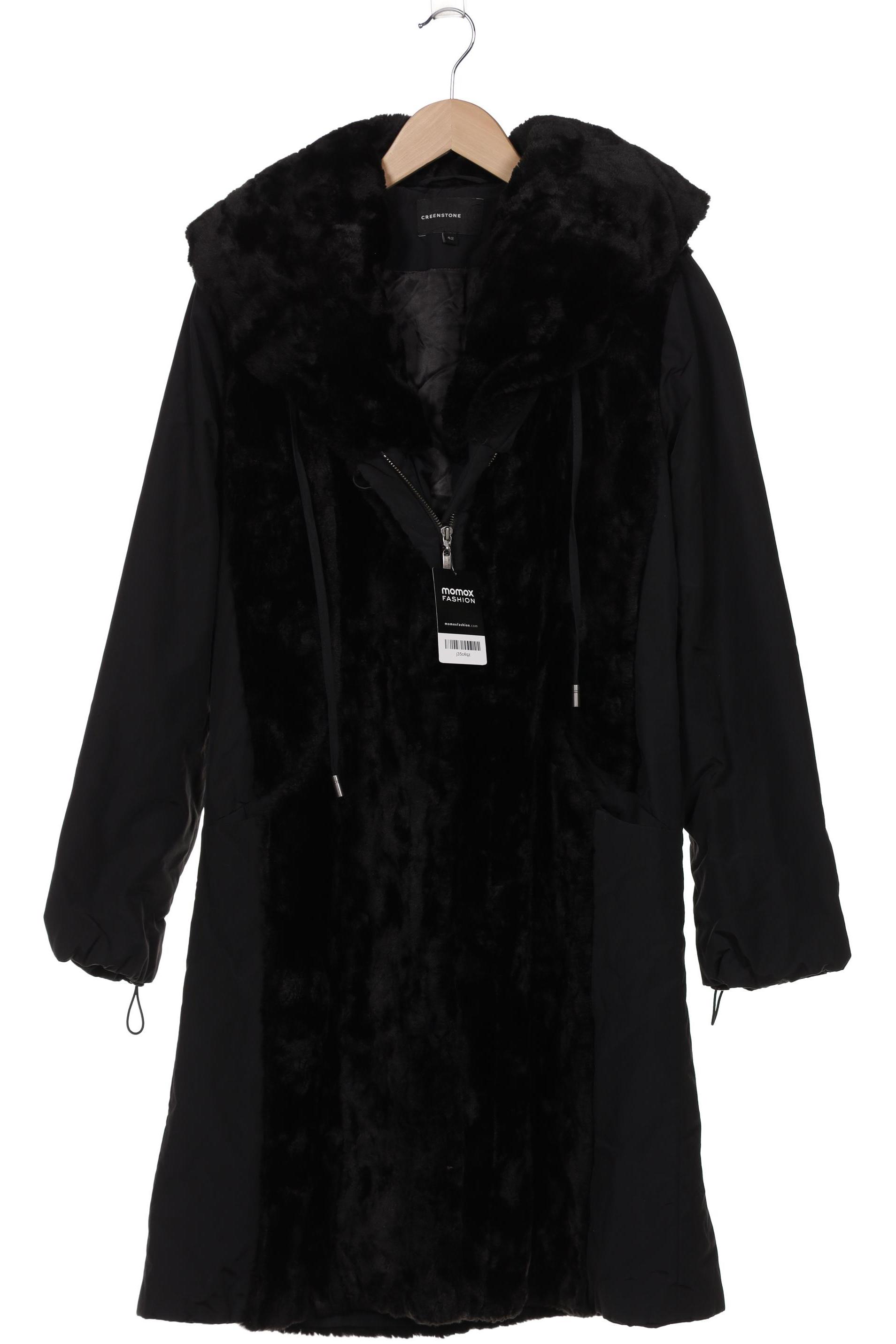 

Creenstone Damen Mantel, schwarz, Gr. 42