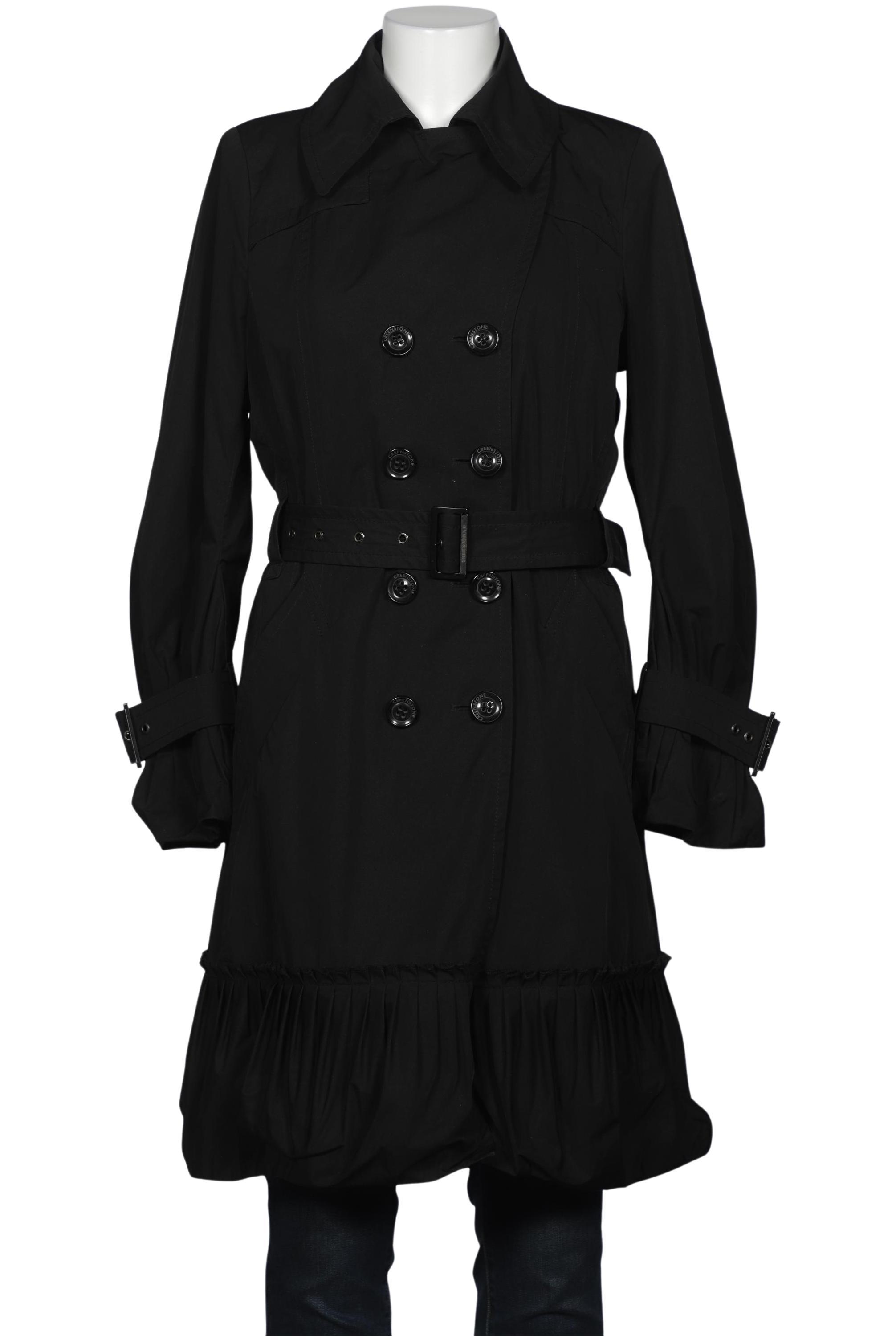 

Creenstone Damen Mantel, schwarz, Gr. 40