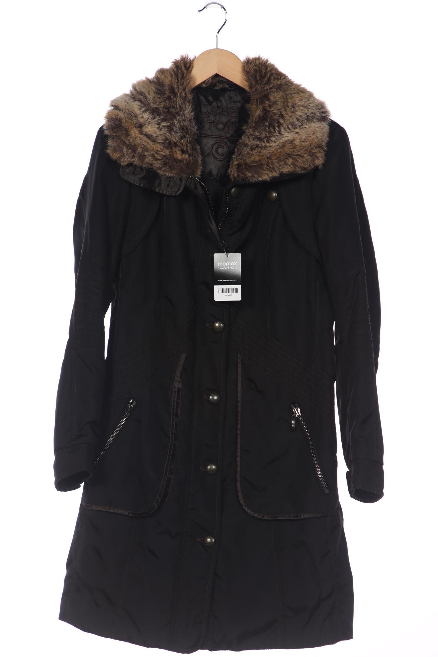 

Creenstone Damen Mantel, schwarz, Gr. 42