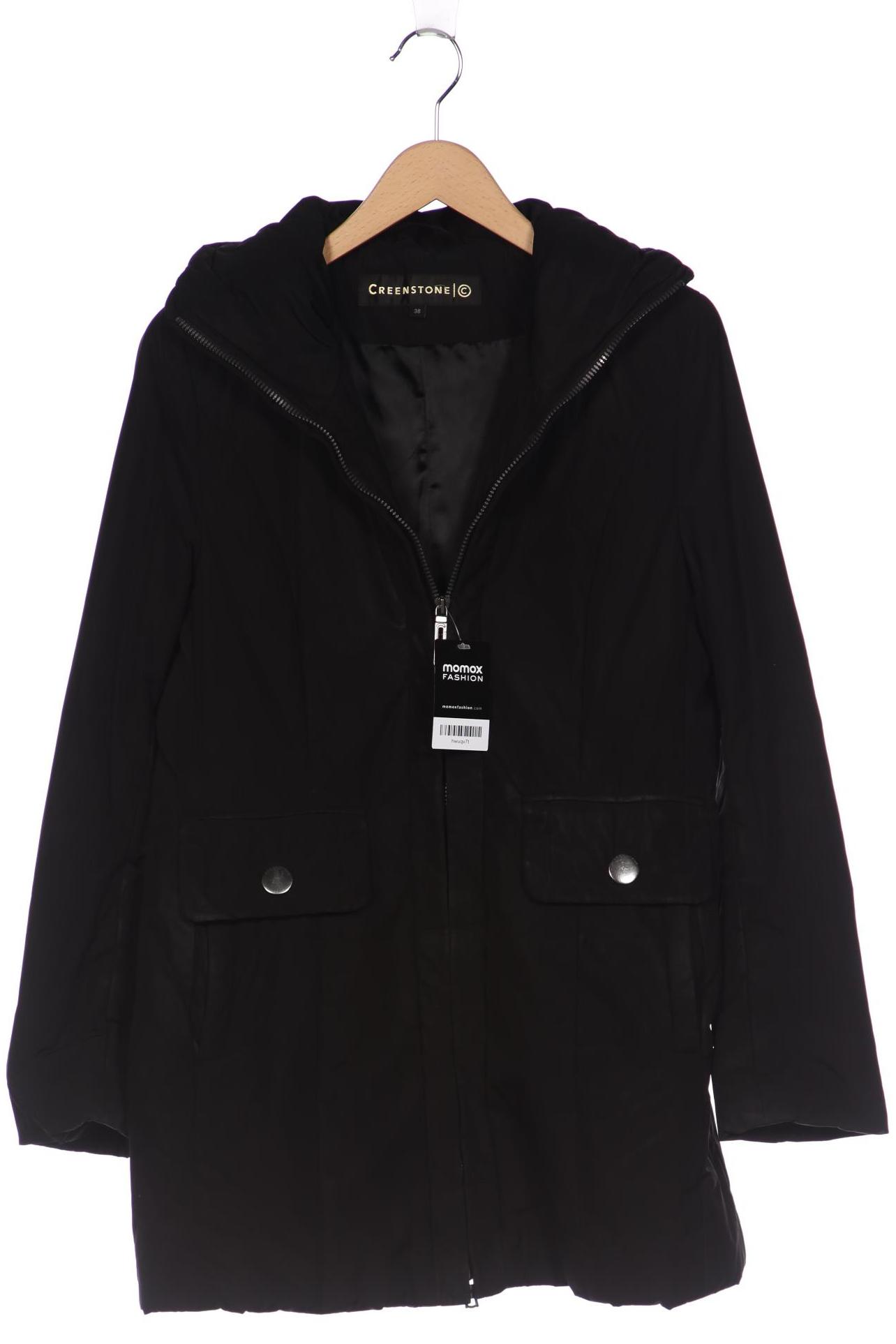 

Creenstone Damen Mantel, schwarz, Gr. 38