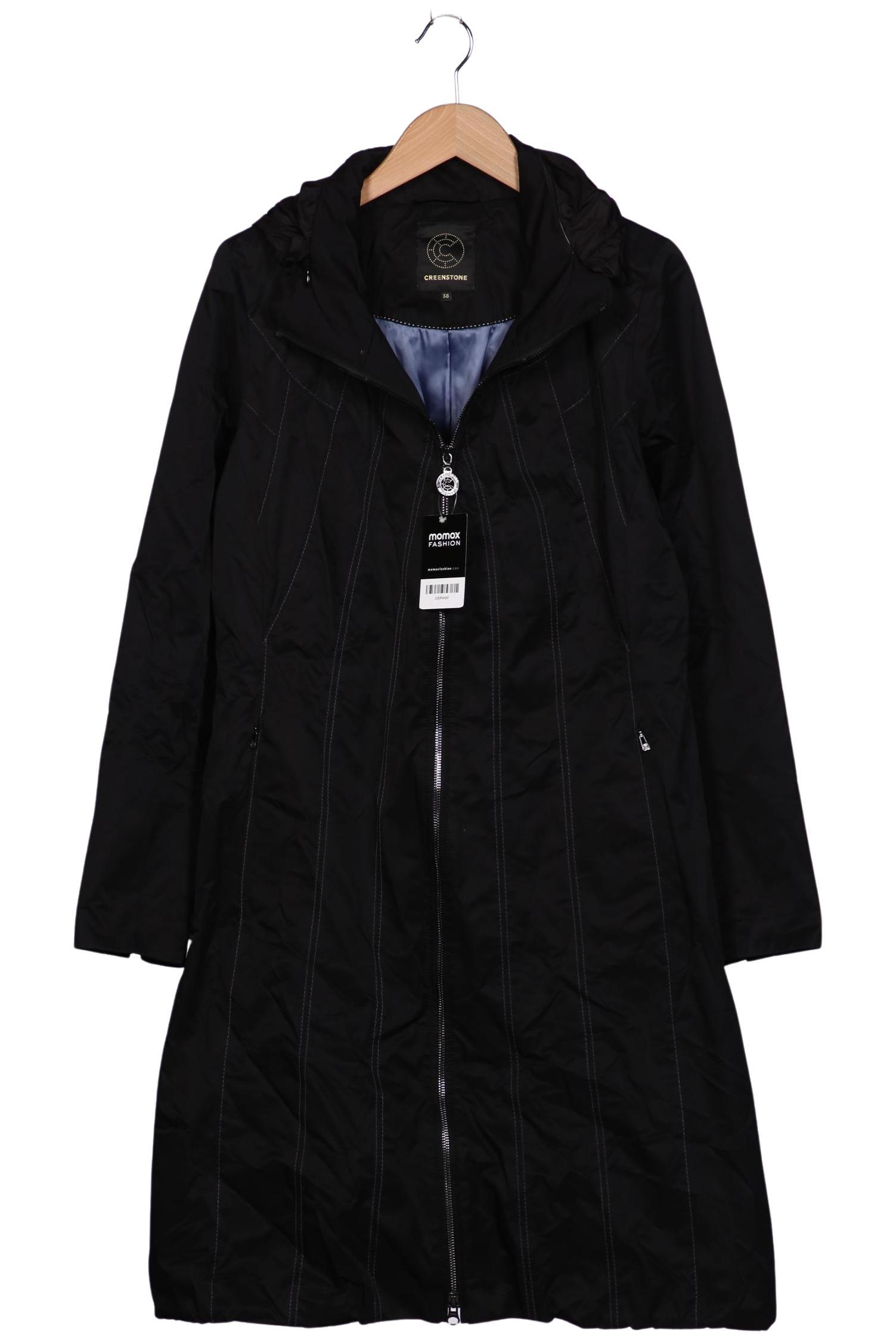 

Creenstone Damen Mantel, schwarz, Gr. 38