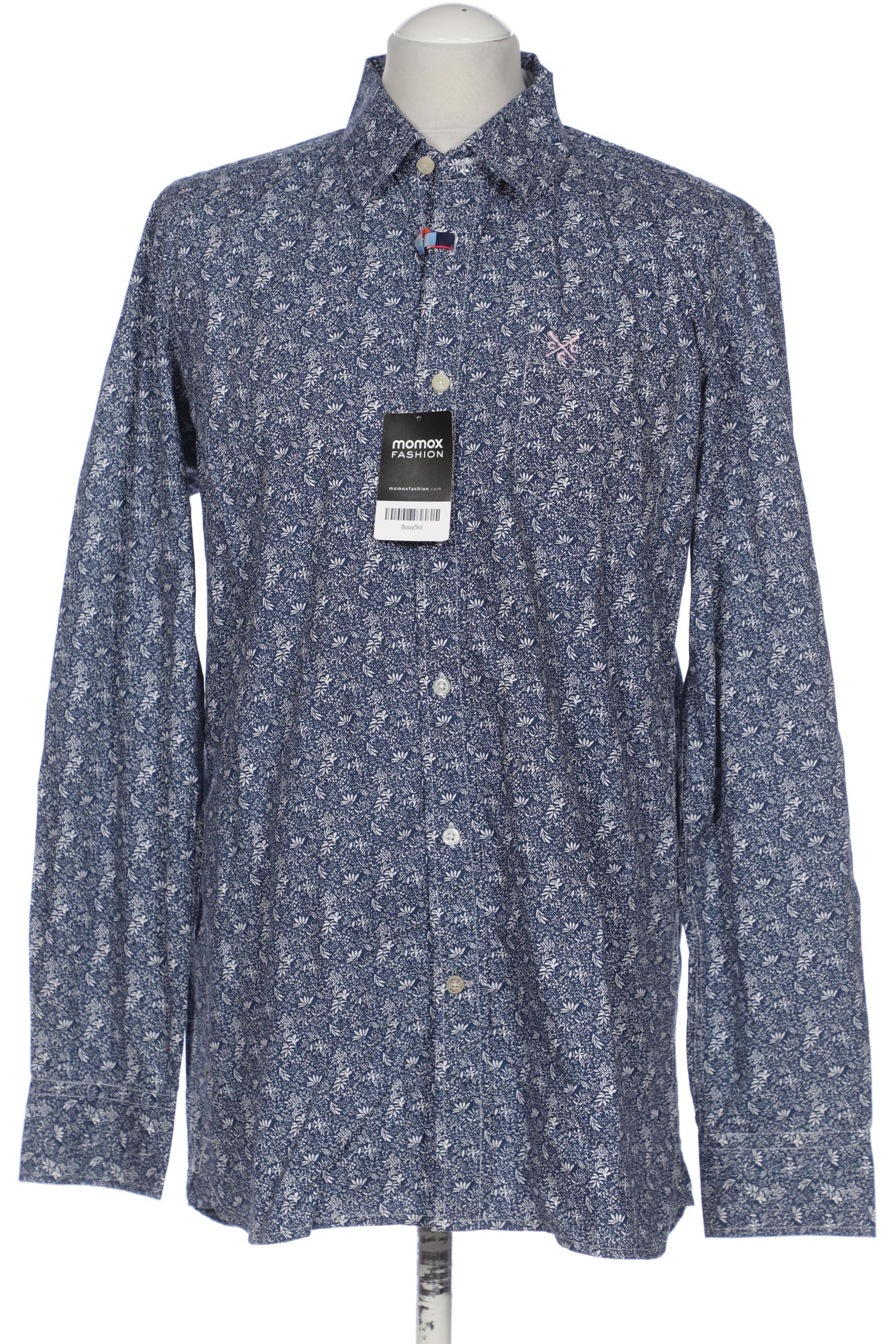 

Crew Clothing Company Herren Hemd, blau