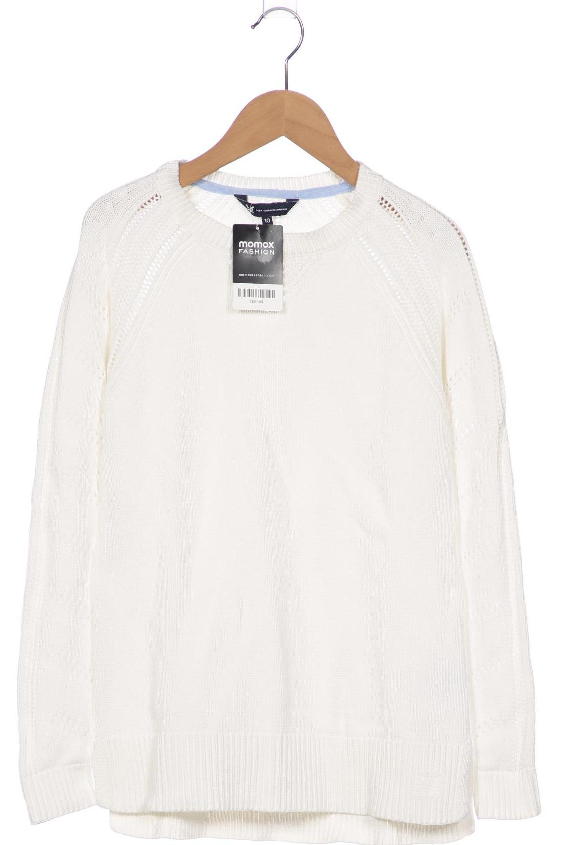 

Crew Clothing Company Damen Pullover, weiß, Gr. 10