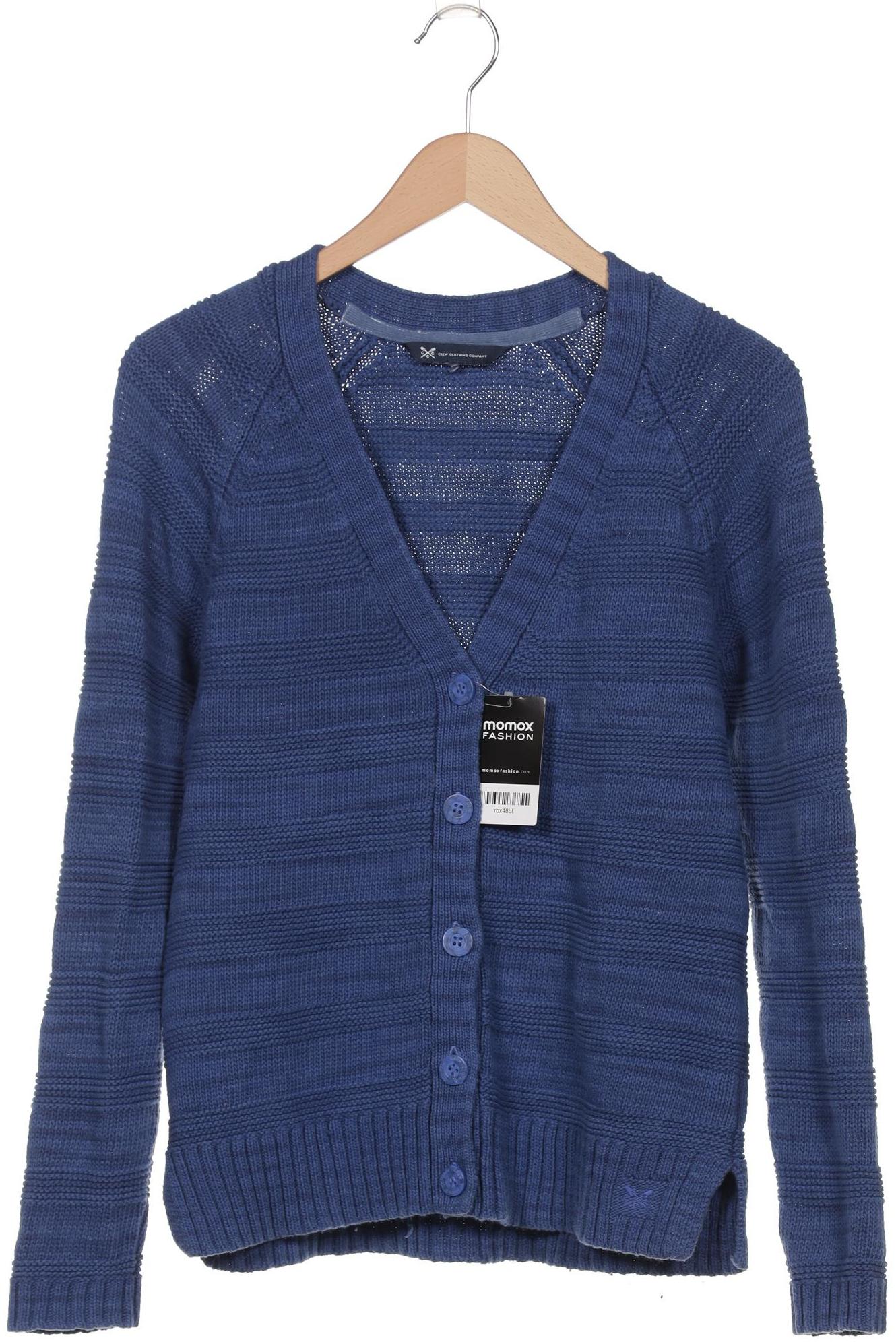 

Crew Clothing Company Damen Strickjacke, blau, Gr. 44