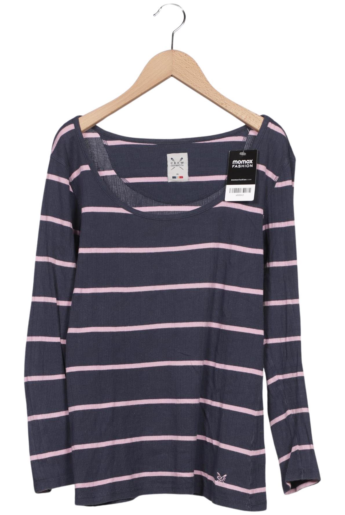 

Crew Clothing Company Damen Langarmshirt, marineblau, Gr. 14