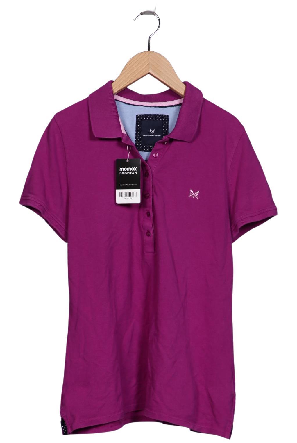 

Crew Clothing Company Damen Poloshirt, flieder, Gr. 12