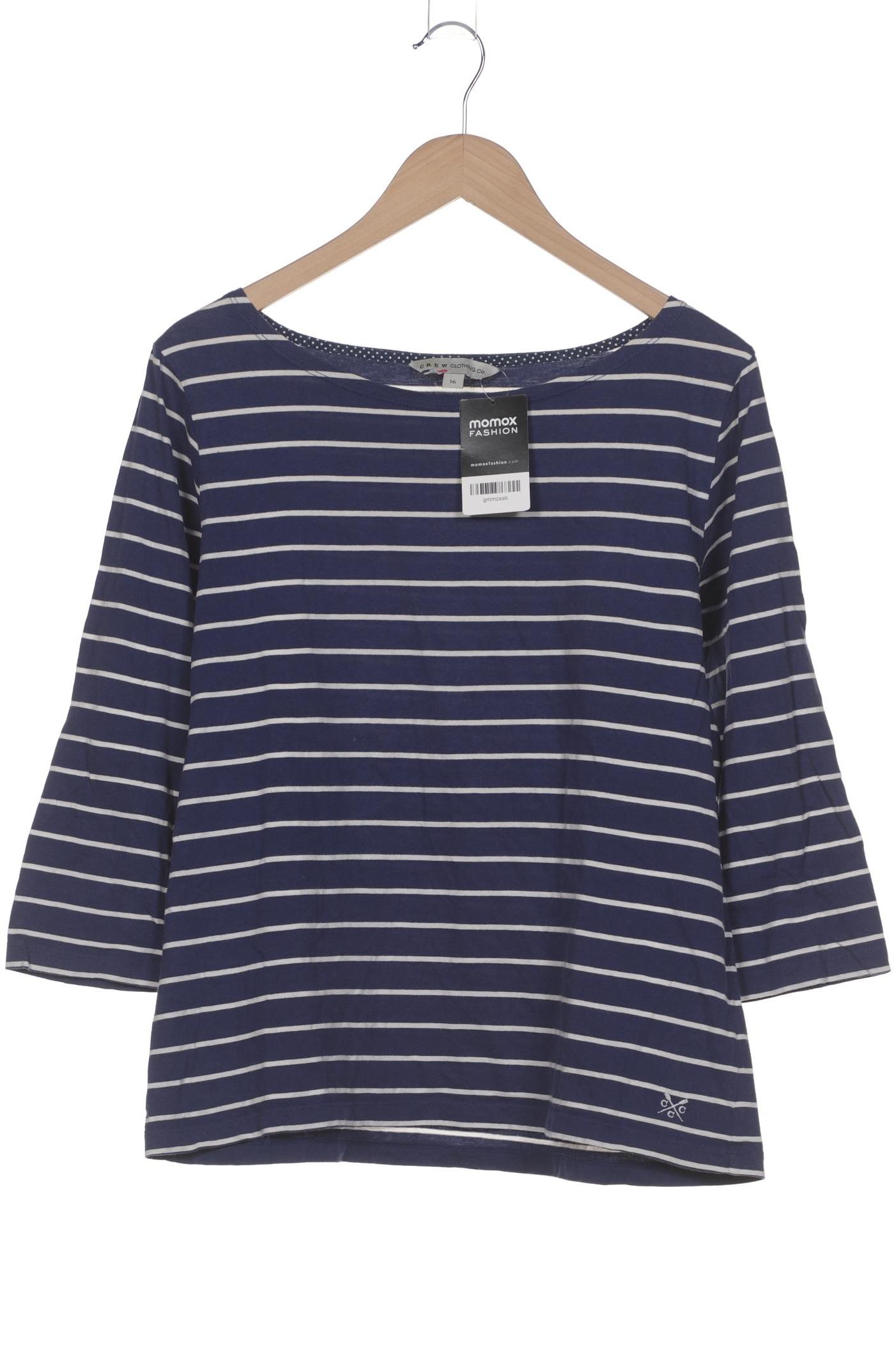

Crew Clothing Company Damen Langarmshirt, marineblau, Gr. 16