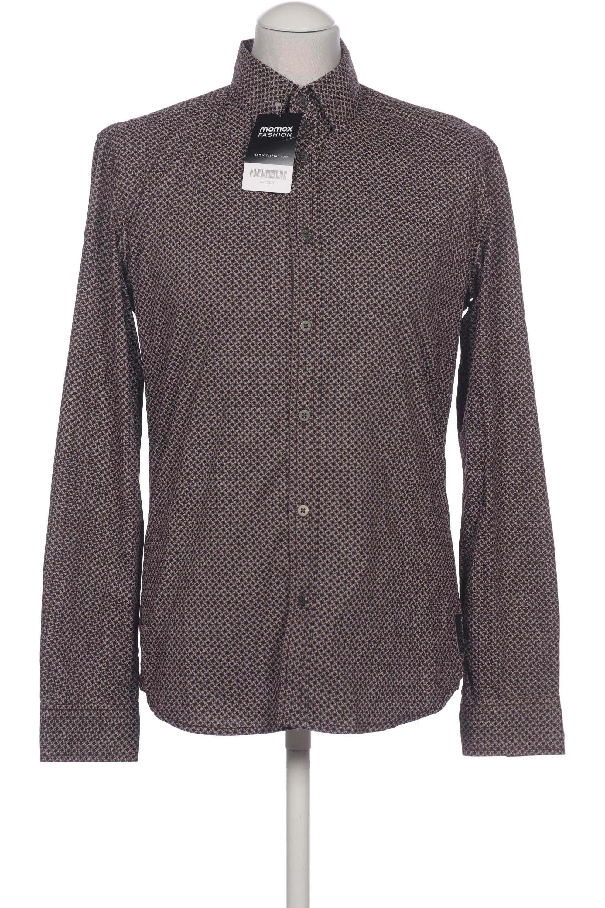 

Crew Clothing Company Herren Hemd, braun, Gr. 46