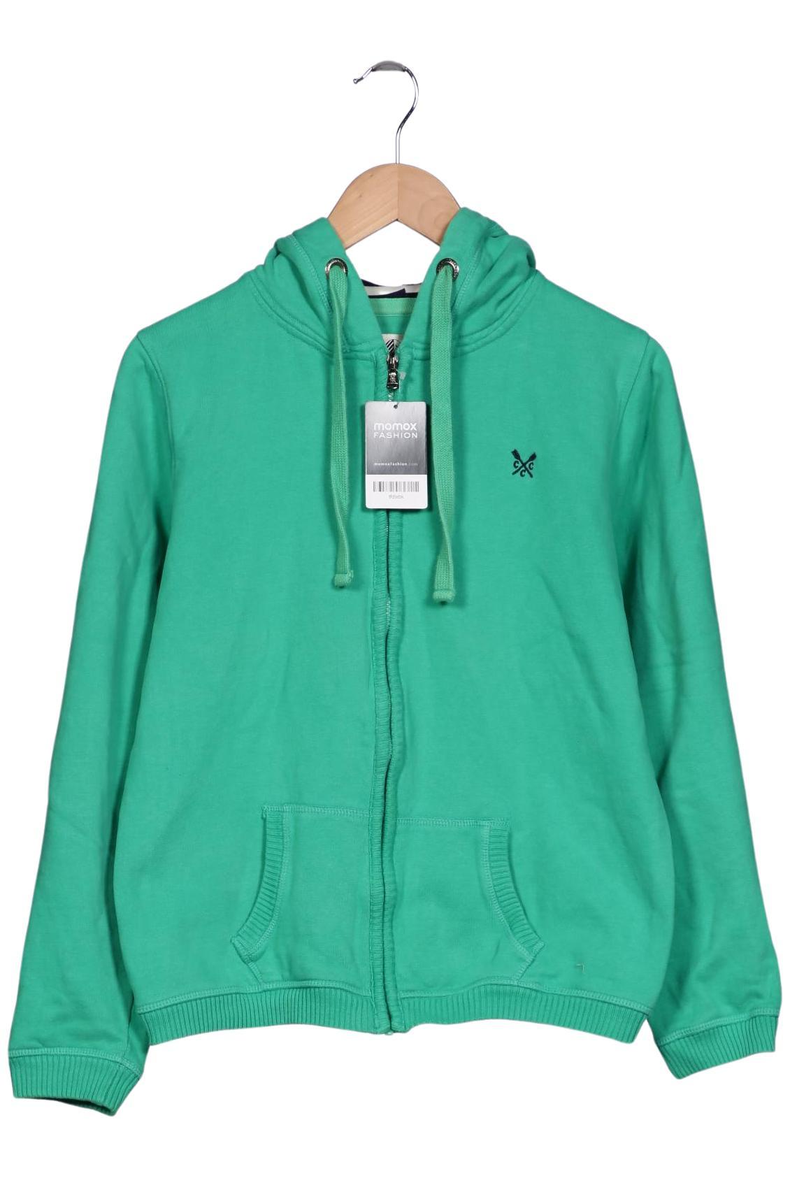 Thumbnail - Crew Clothing Company Damen Kapuzenpullover, grün, Gr. 42