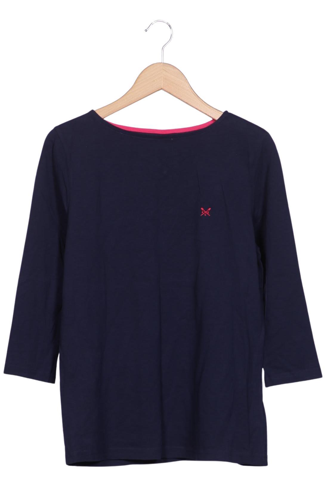 

Crew Clothing Company Damen Langarmshirt, marineblau, Gr. 14