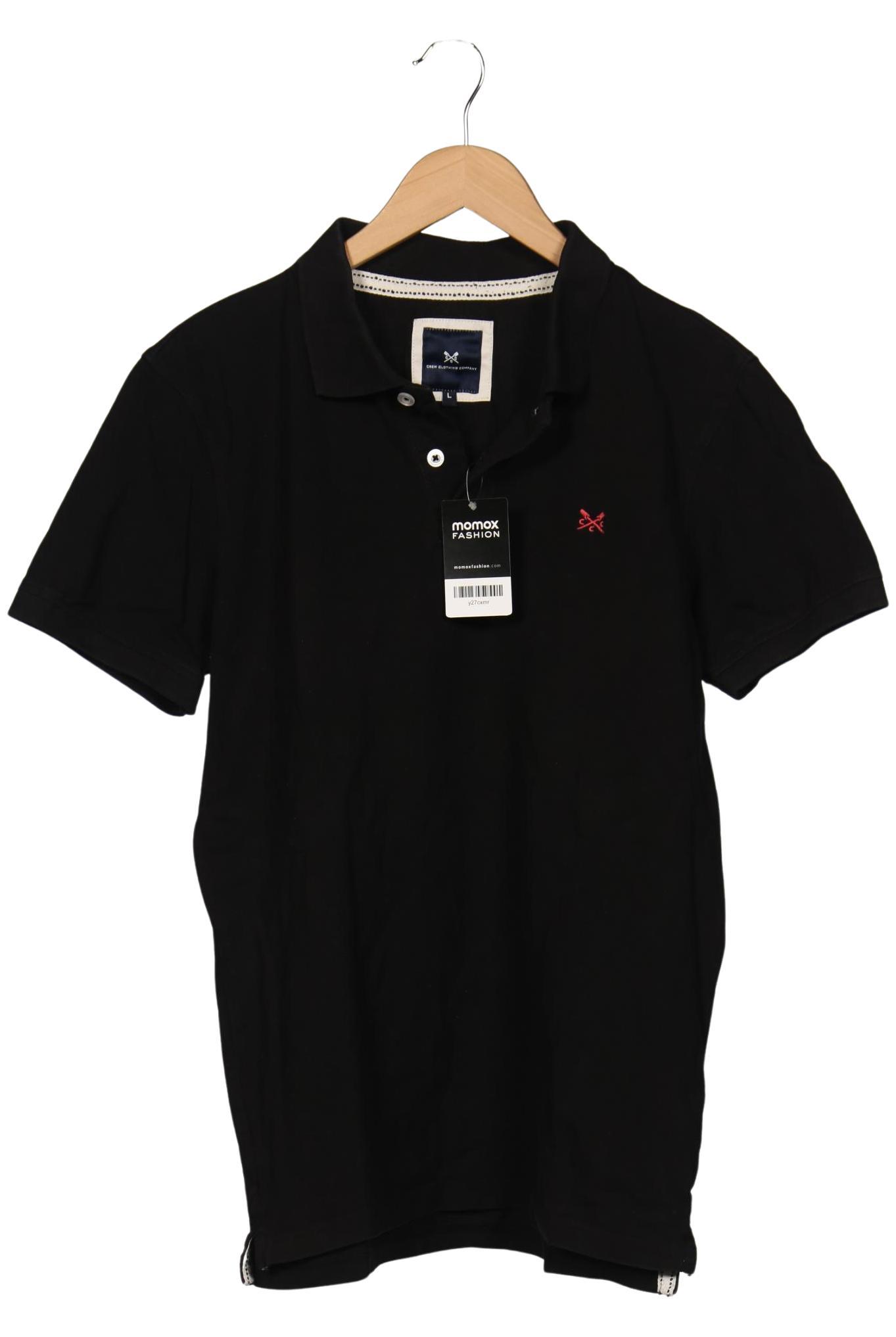 Thumbnail - Crew Clothing Company Herren Poloshirt, schwarz, Gr. 52