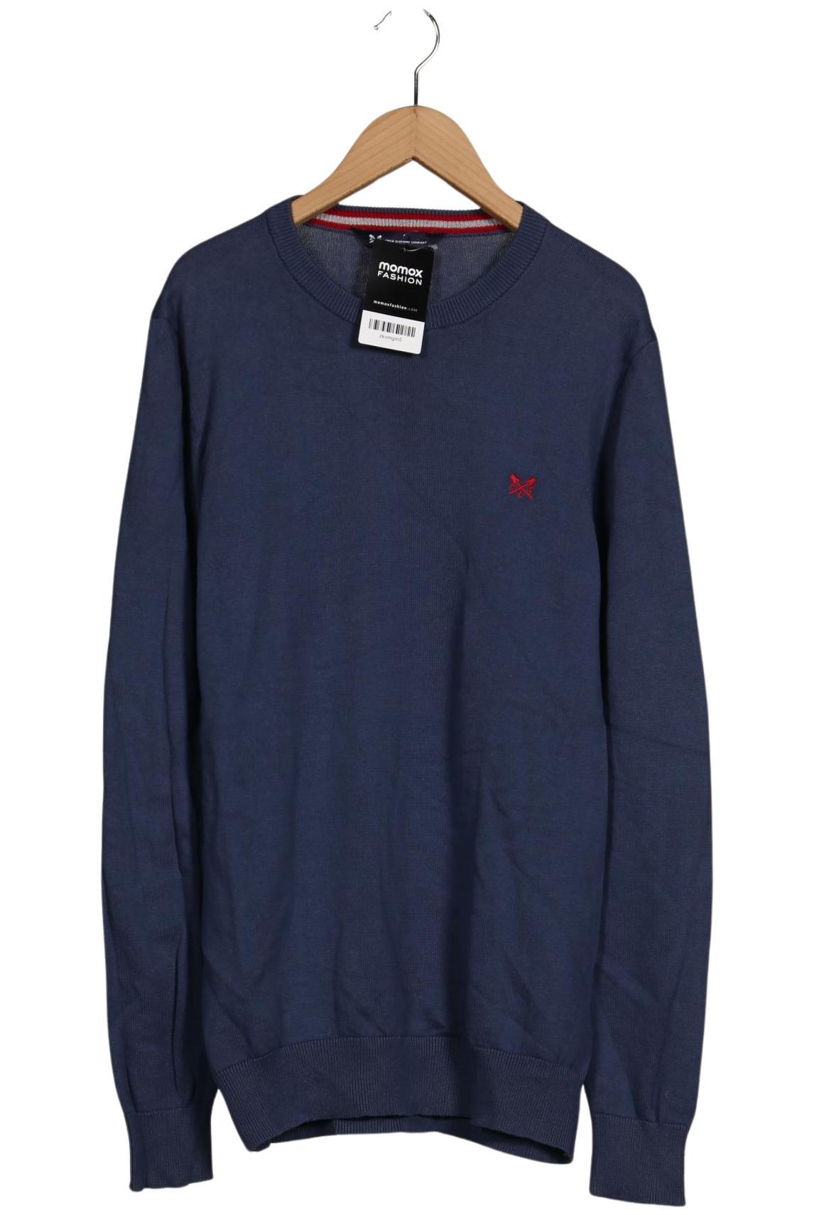 

Crew Clothing Company Herren Pullover, blau, Gr. 46