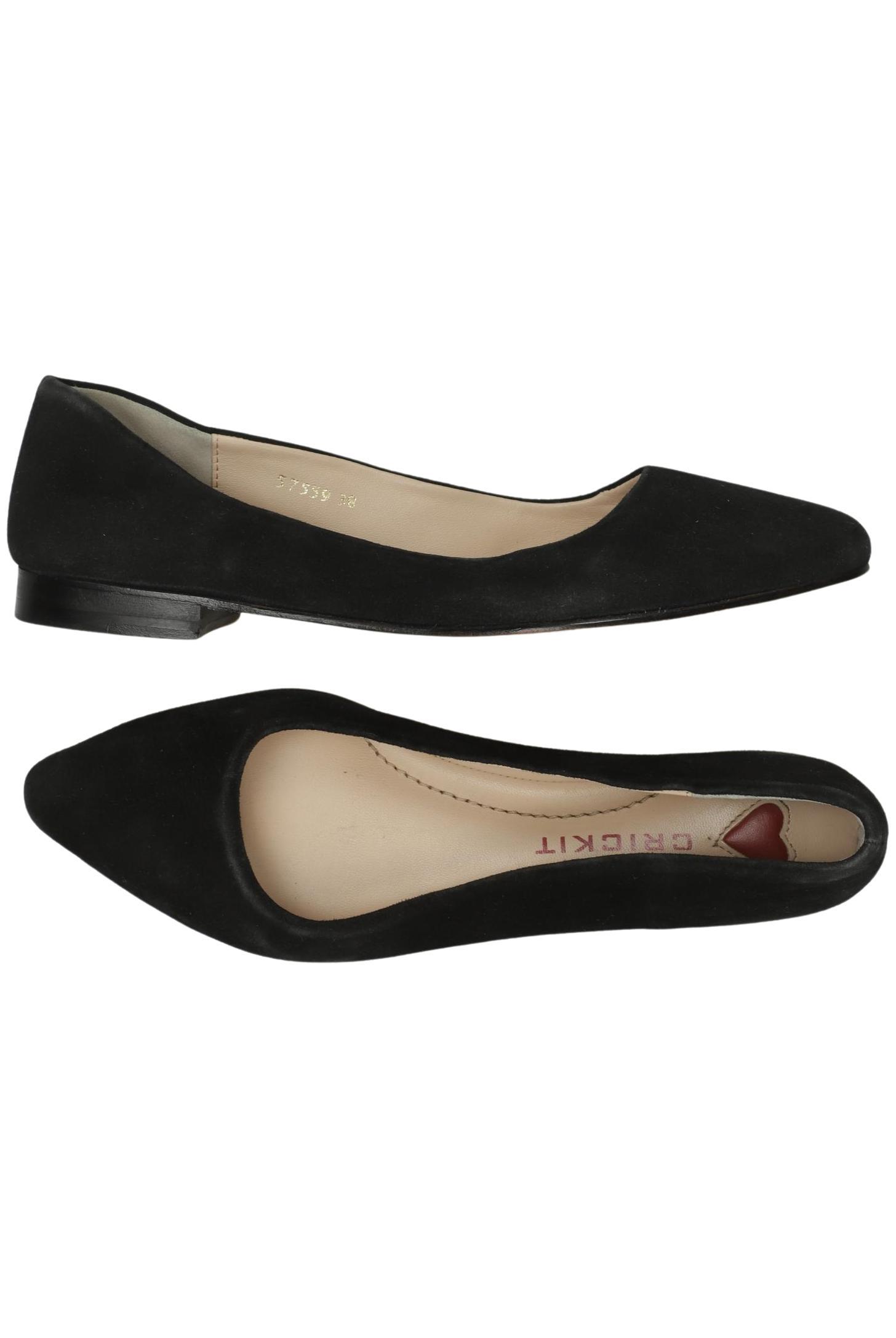 

Crick IT Damen Ballerinas, schwarz, Gr. 38