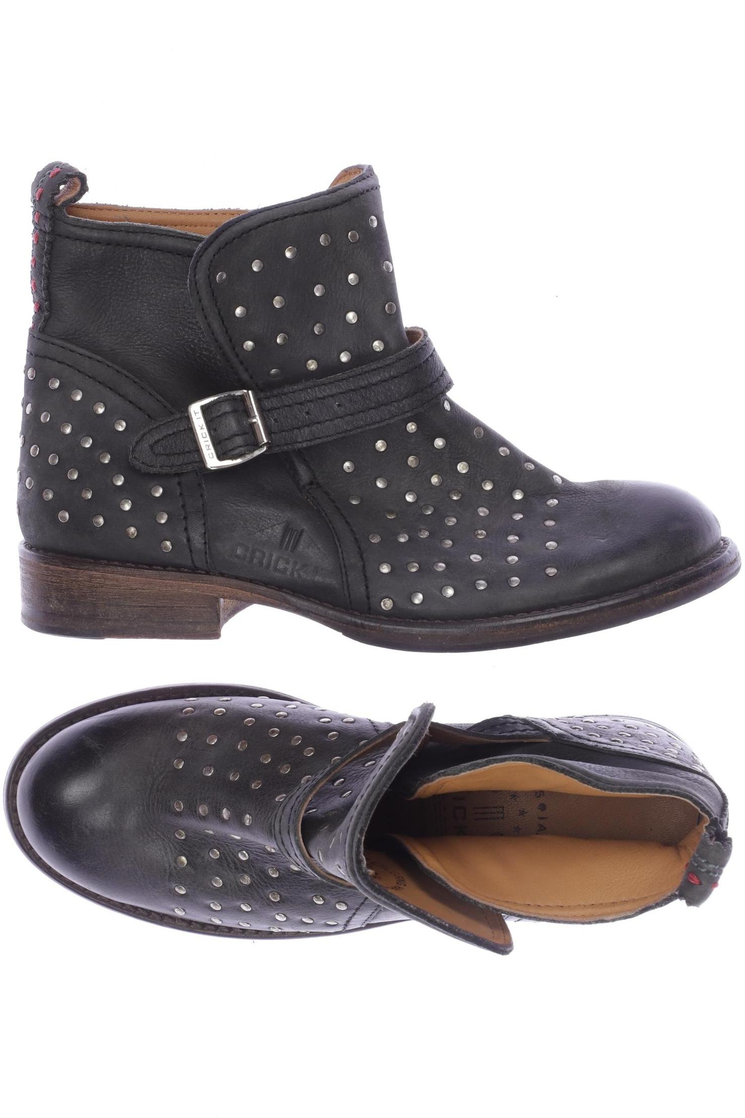 Thumbnail - Crick IT Damen Stiefelette, grau, Gr. 36