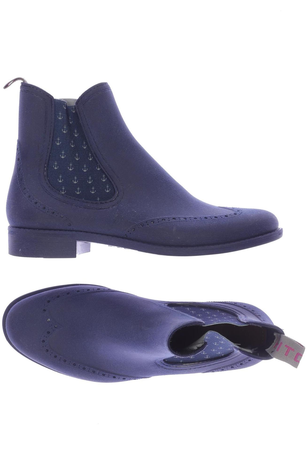 

CRICK IT Damen Stiefelette, marineblau