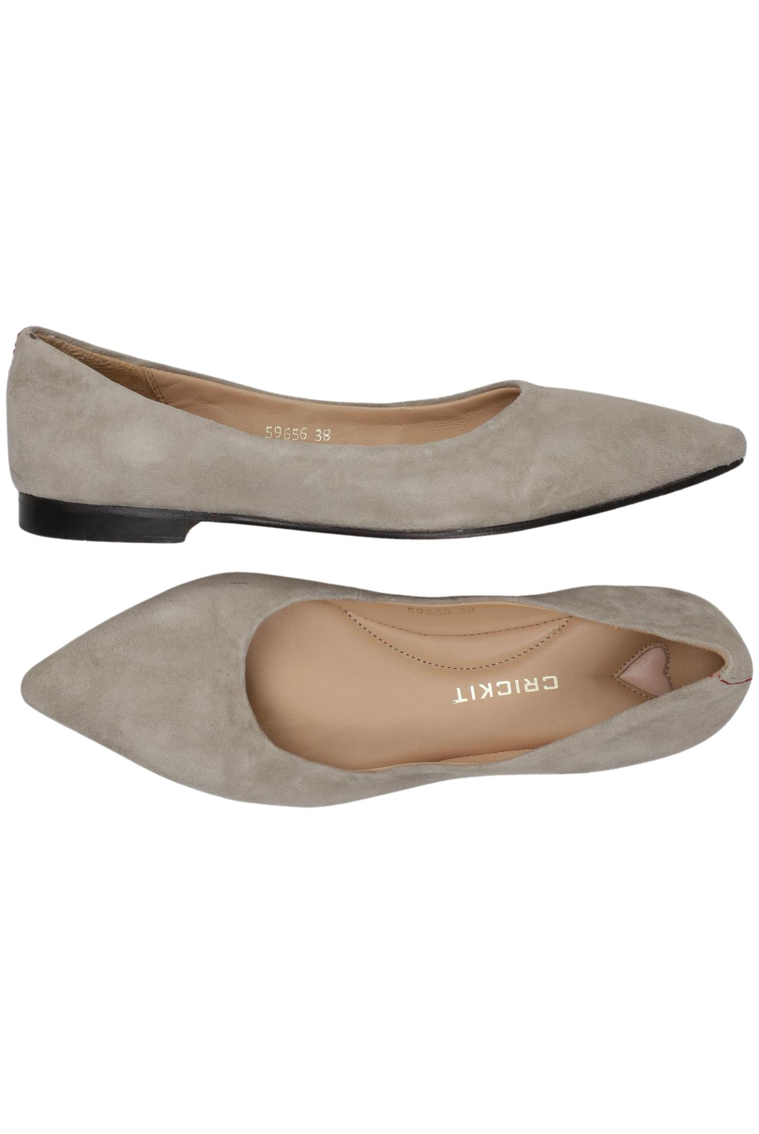 

Crick IT Damen Ballerinas, grau, Gr. 38
