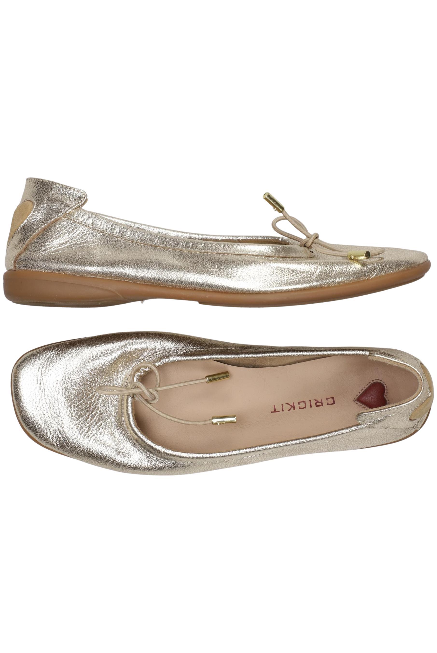 

Crick IT Damen Ballerinas, gold, Gr. 38