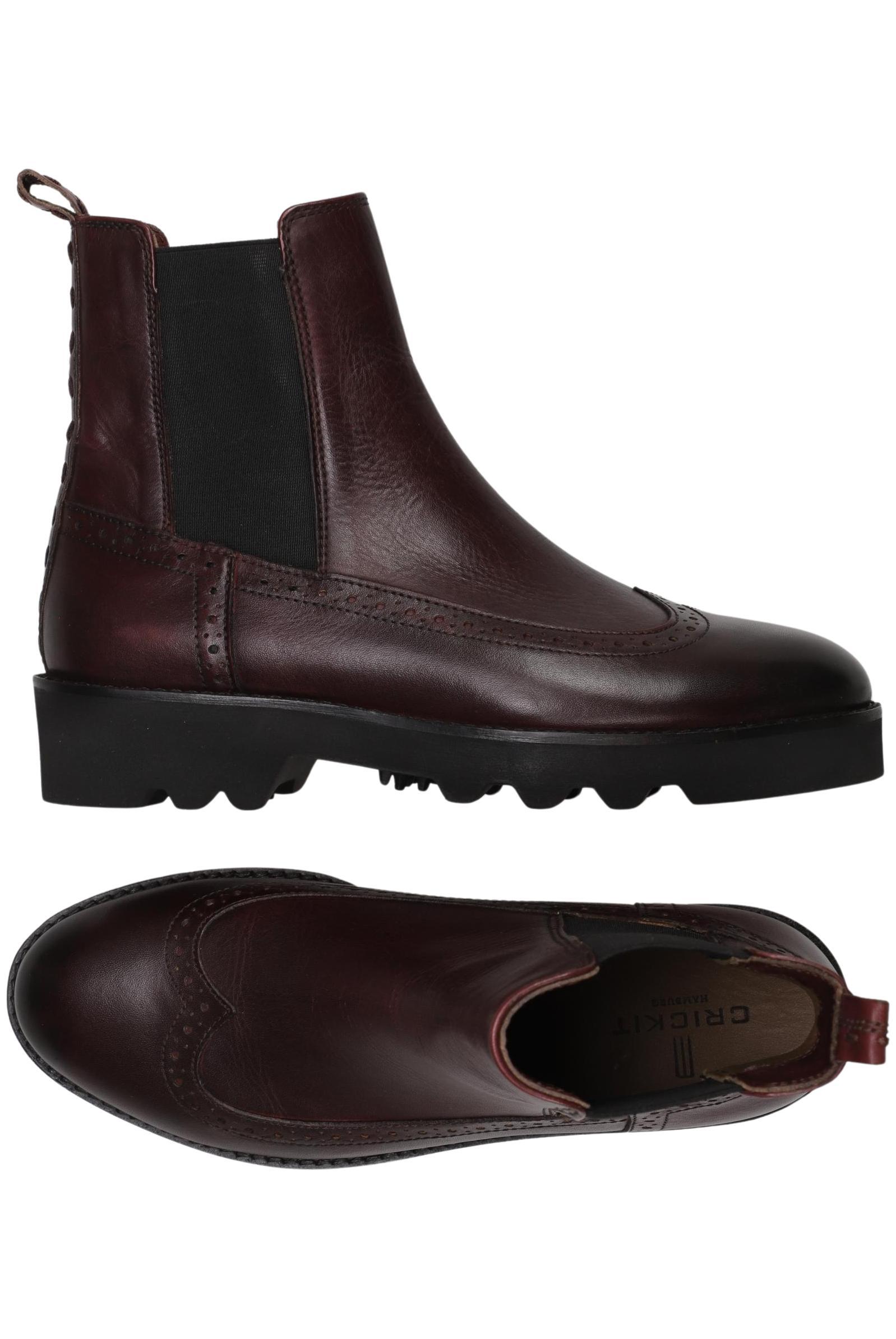 

Crick IT Damen Stiefelette, bordeaux, Gr. 37