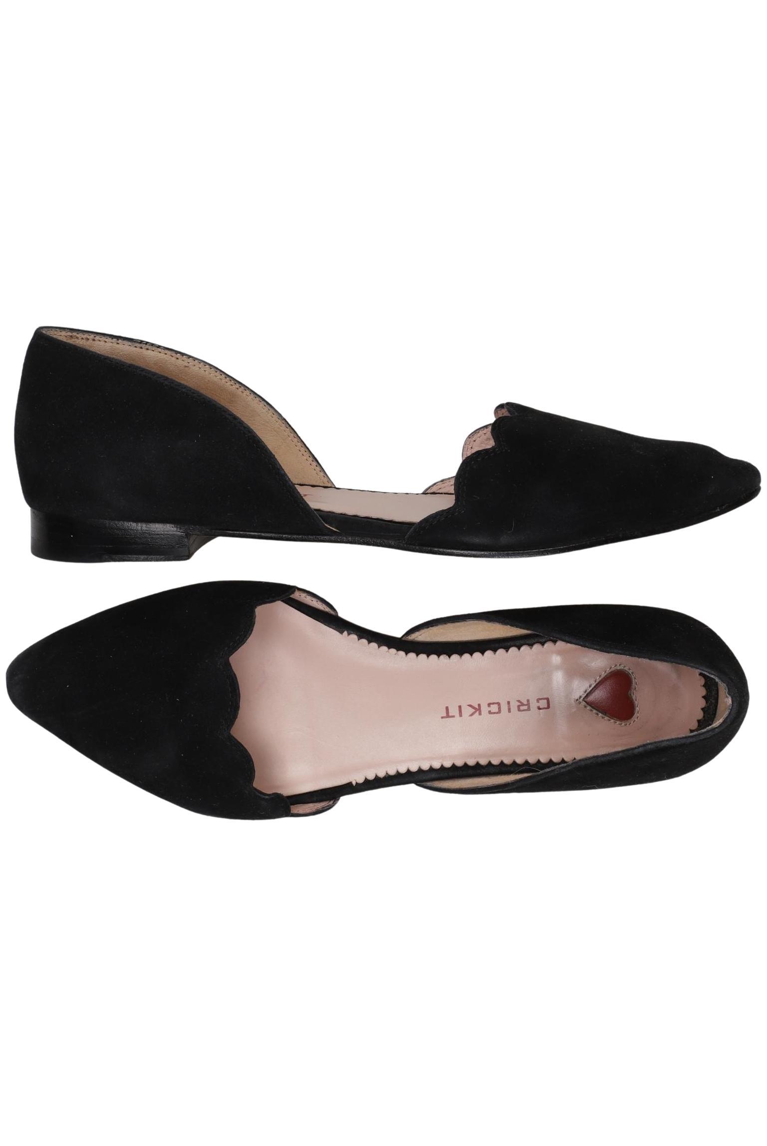 

Crick IT Damen Ballerinas, schwarz, Gr. 38