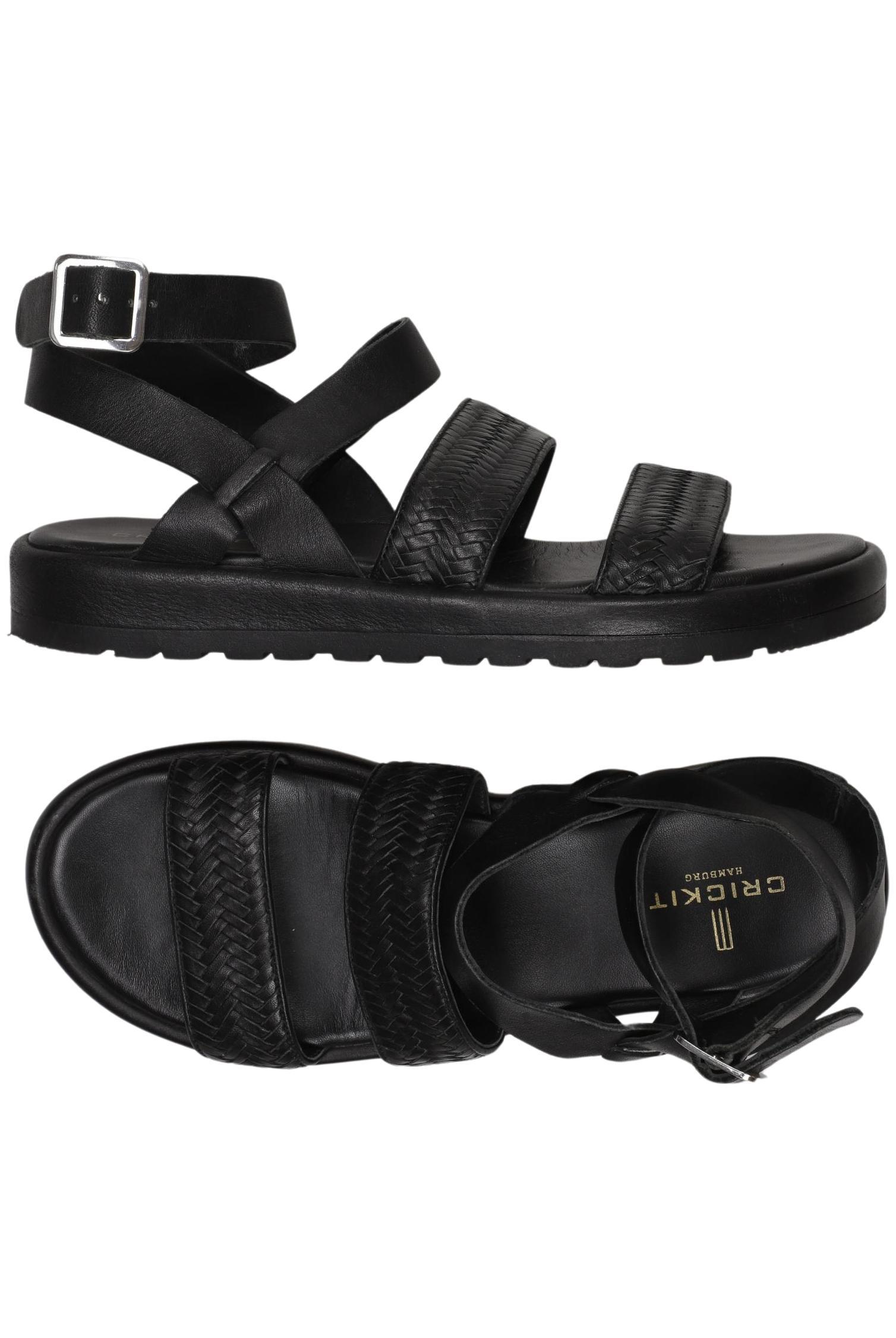 

Crick IT Damen Sandale, schwarz, Gr. 38