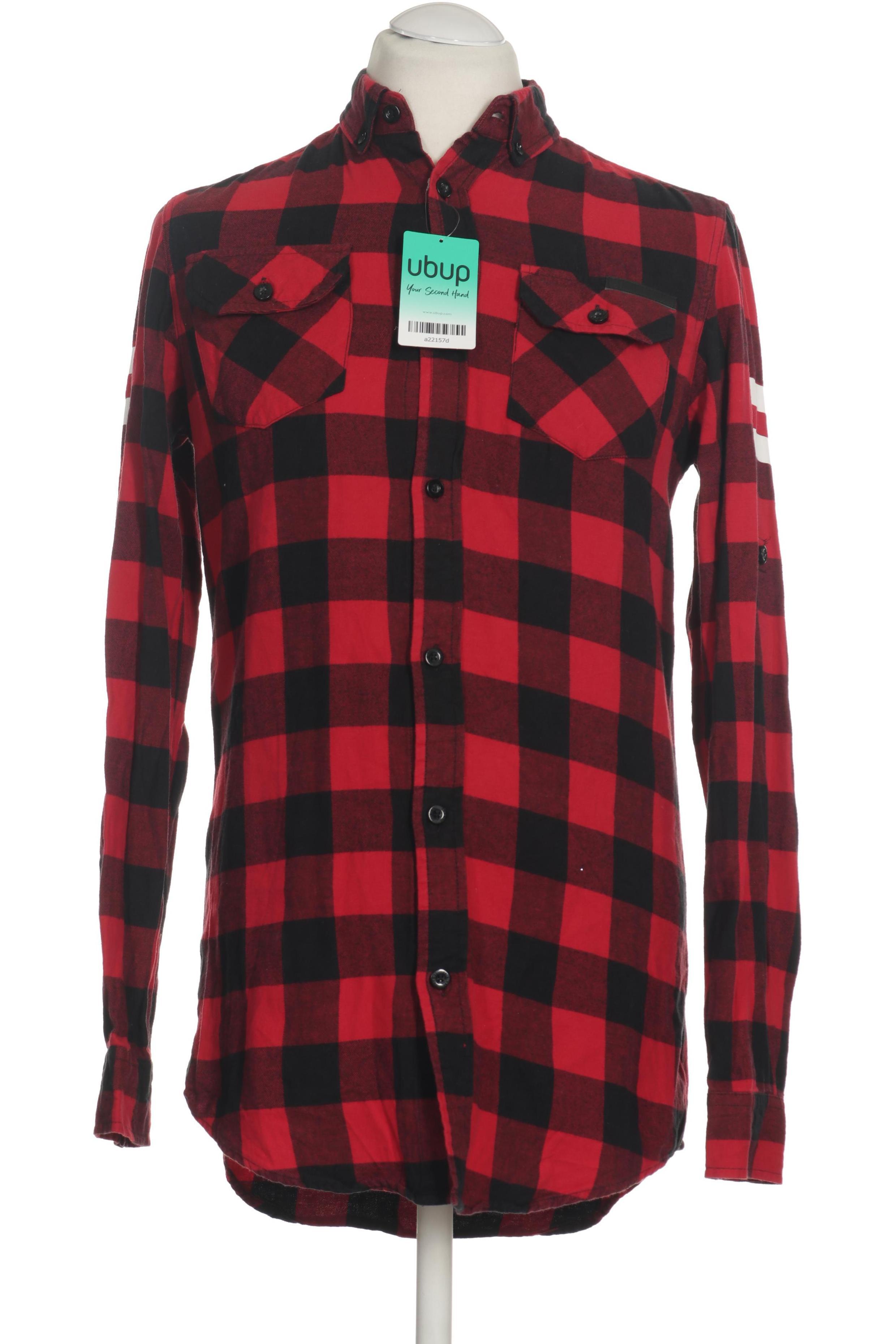 

Criminal Damage Herren Hemd, rot, Gr.