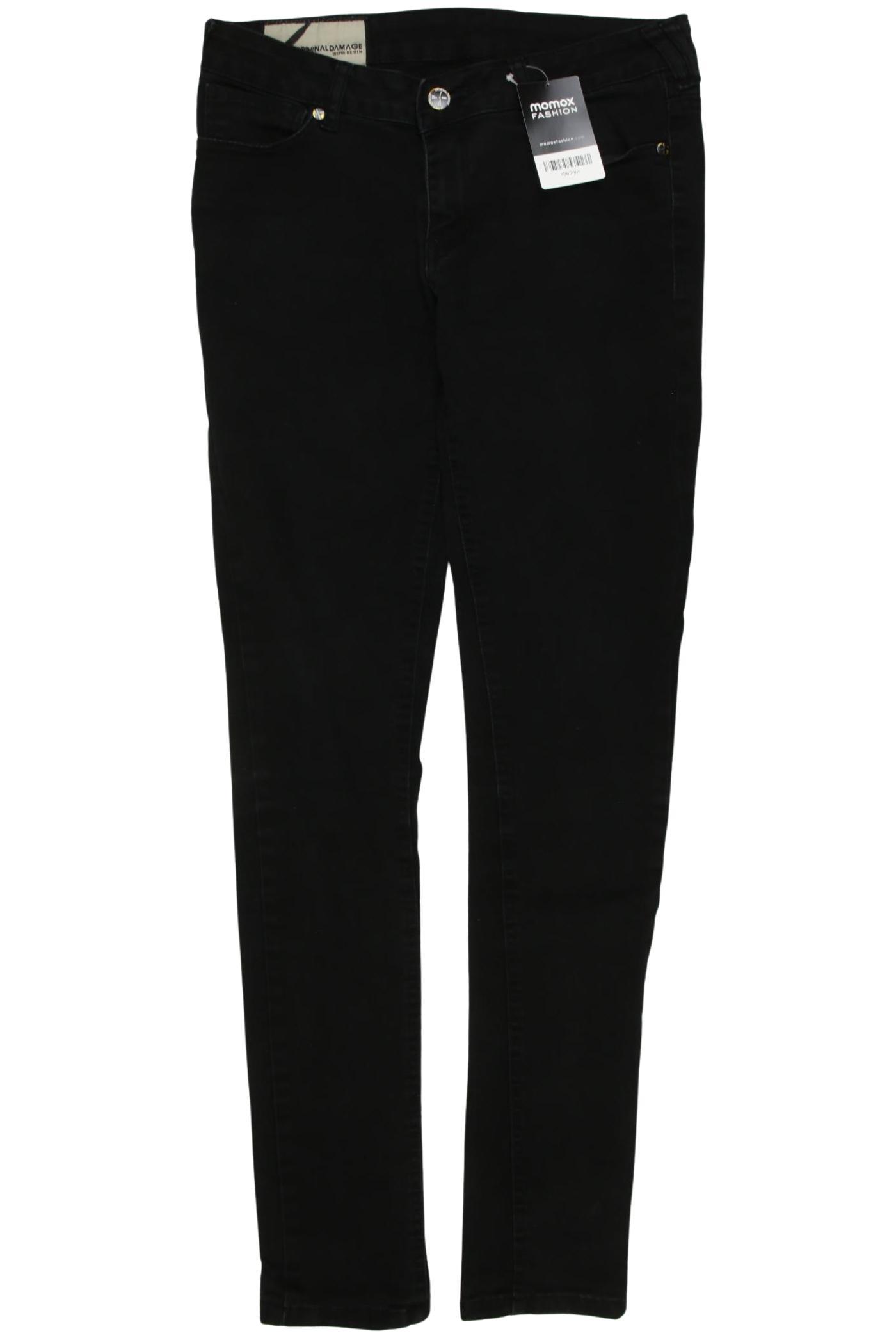 

Criminal Damage Damen Jeans, schwarz, Gr. 30