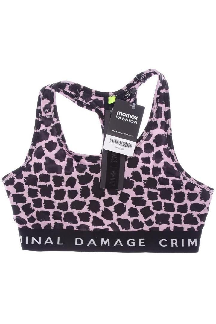 

Criminal Damage Damen Top, schwarz, Gr. 34