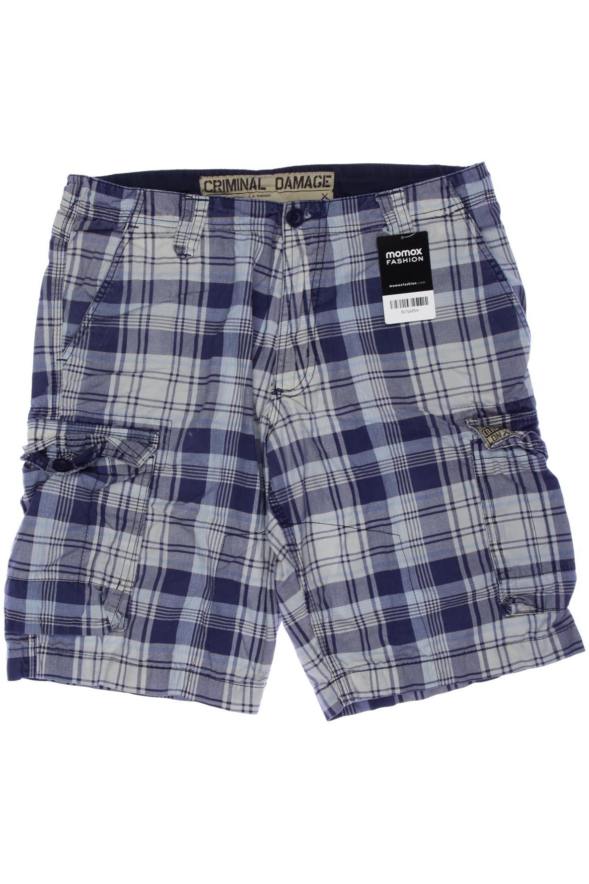 

Criminal Damage Herren Shorts, marineblau, Gr. 32