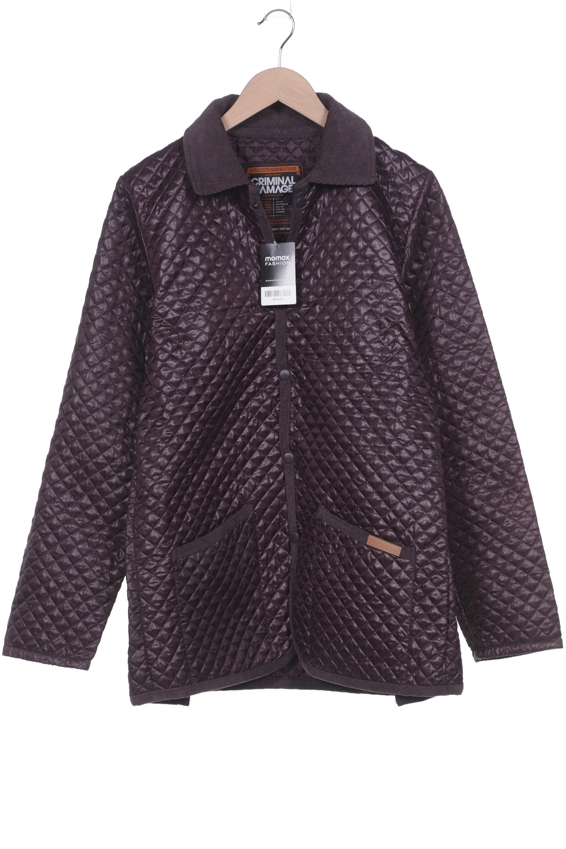 

Criminal Damage Herren Jacke, bordeaux, Gr. 54