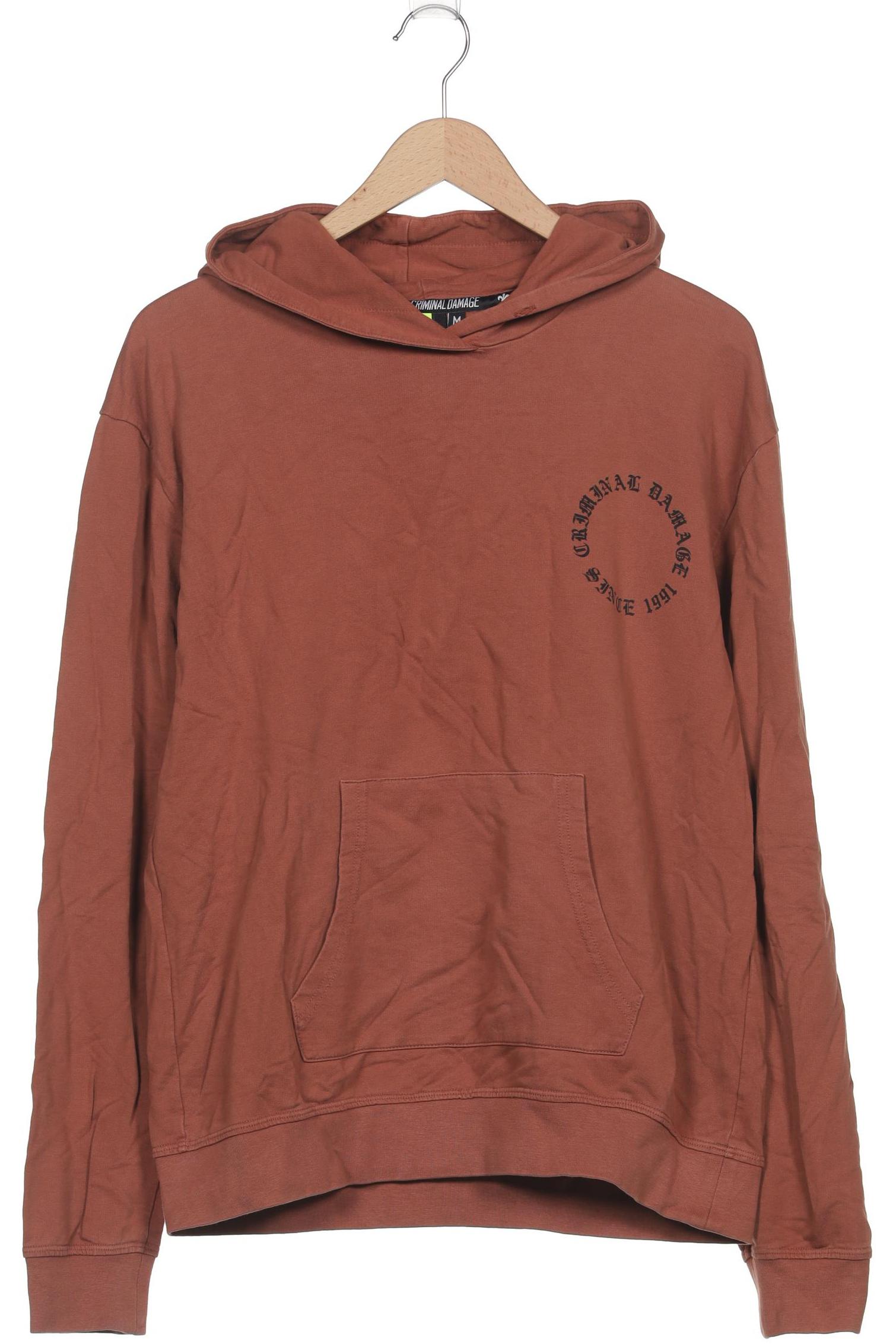 

Criminal Damage Herren Kapuzenpullover, braun, Gr. 48