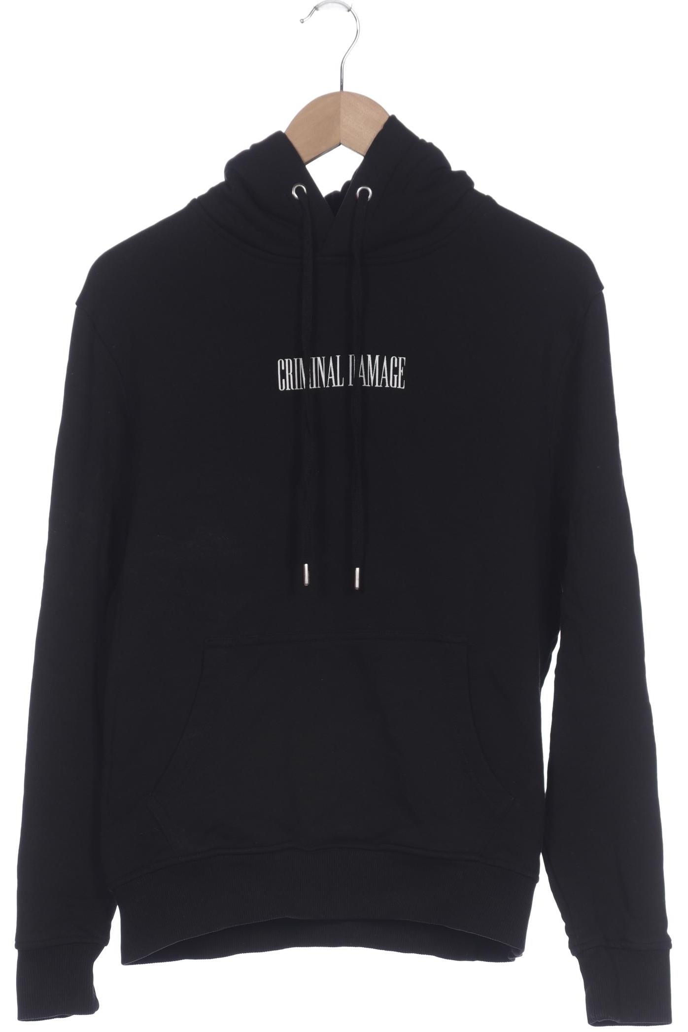 

Criminal Damage Herren Kapuzenpullover, schwarz, Gr. 46