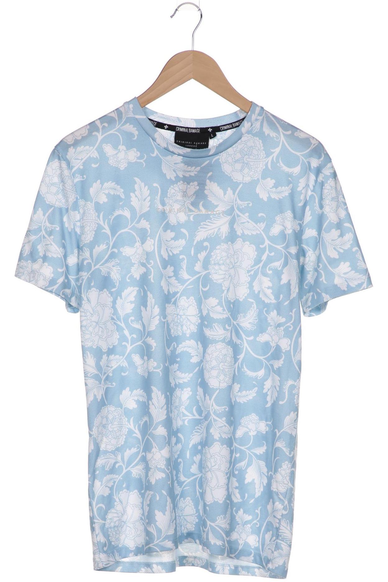 

Criminal Damage Herren T-Shirt, blau, Gr. 52