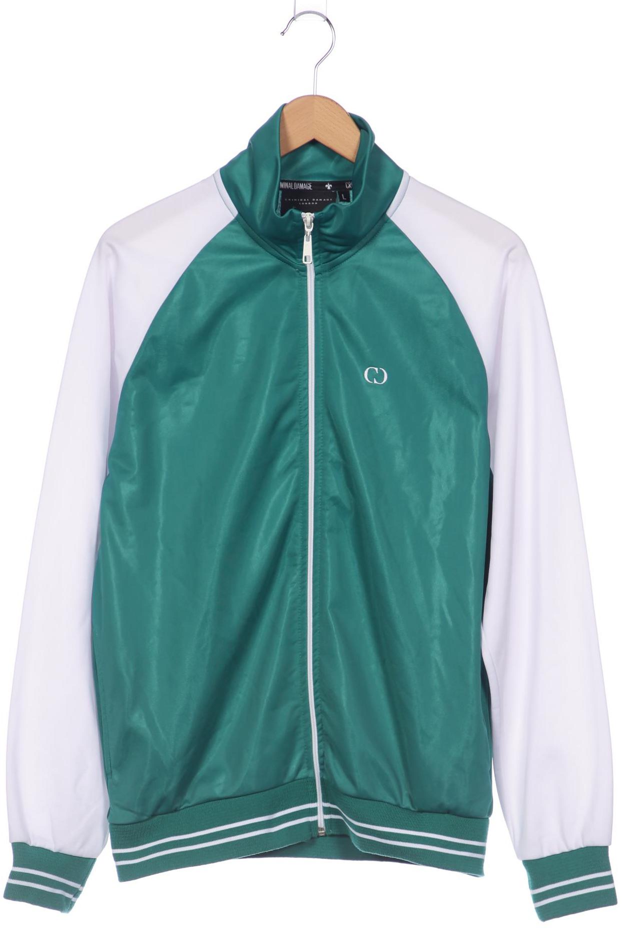 

Criminal Damage Herren Sweatshirt, türkis, Gr. 52