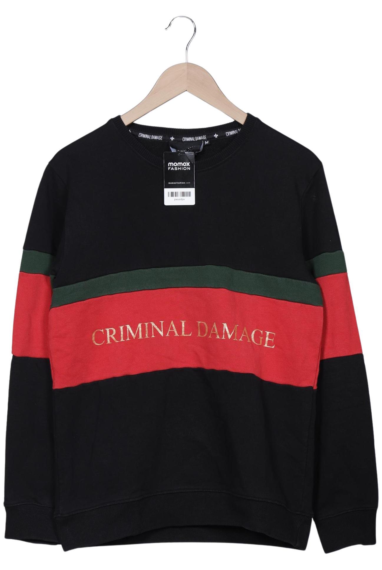 

Criminal Damage Herren Sweatshirt, schwarz, Gr. 48