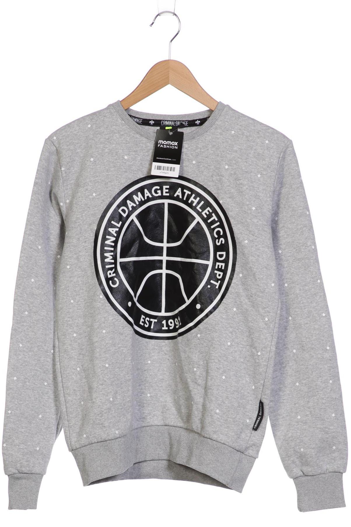 

Criminal Damage Herren Sweatshirt, grau, Gr. 46