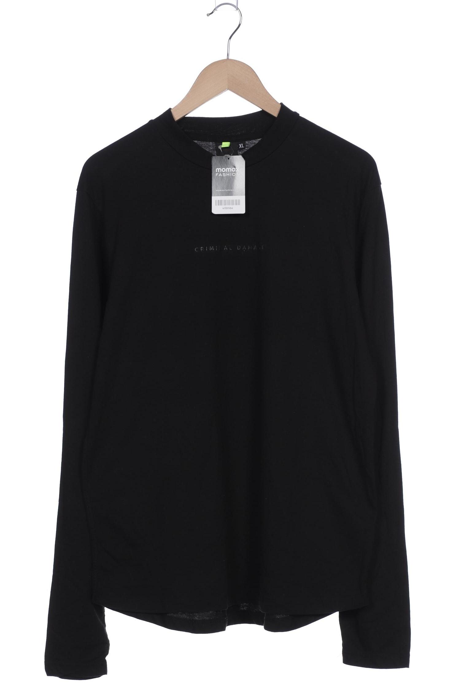 

Criminal Damage Herren Langarmshirt, schwarz, Gr. 54