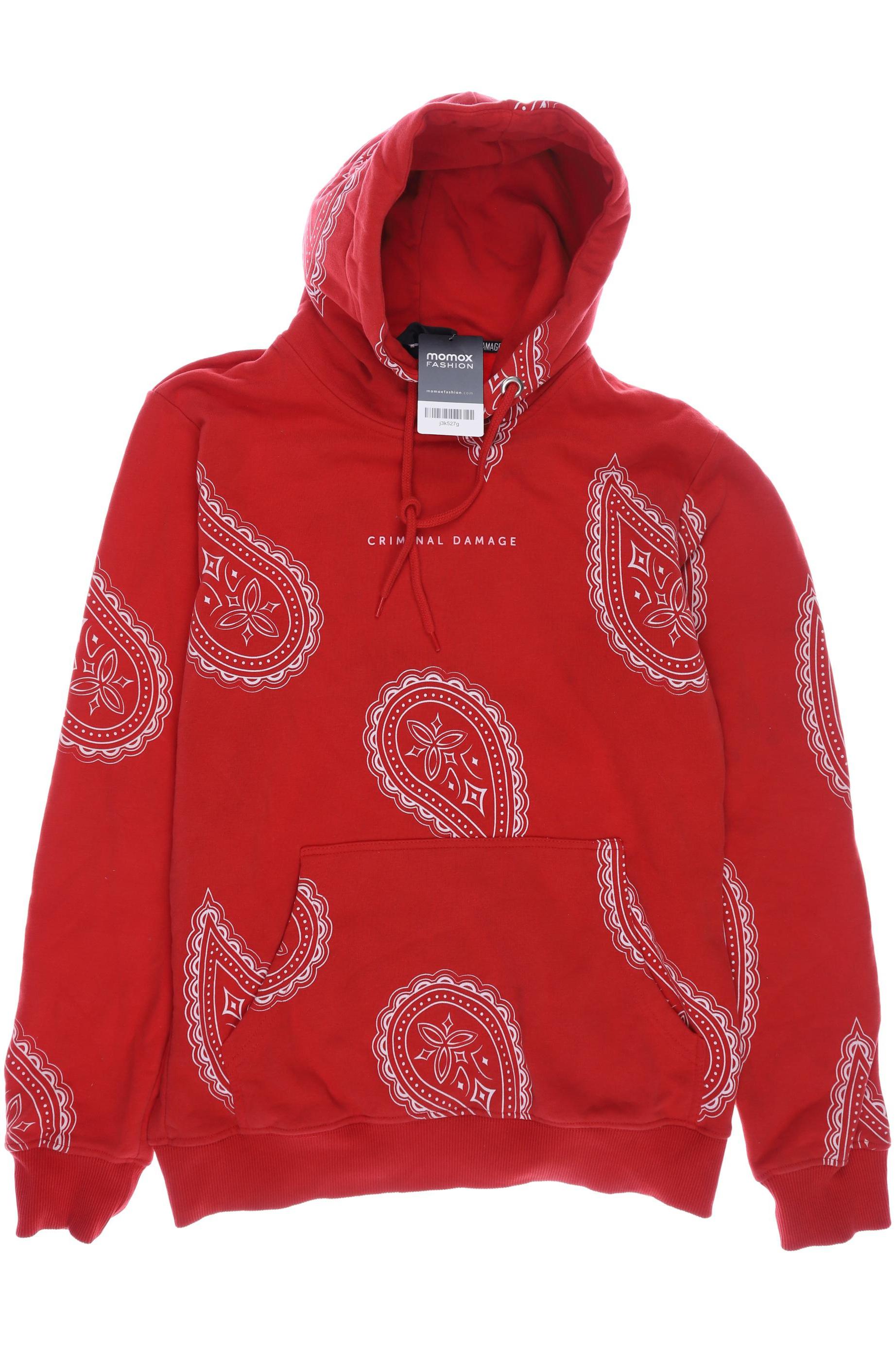 

Criminal Damage Jungen Hoodies & Sweater, rot