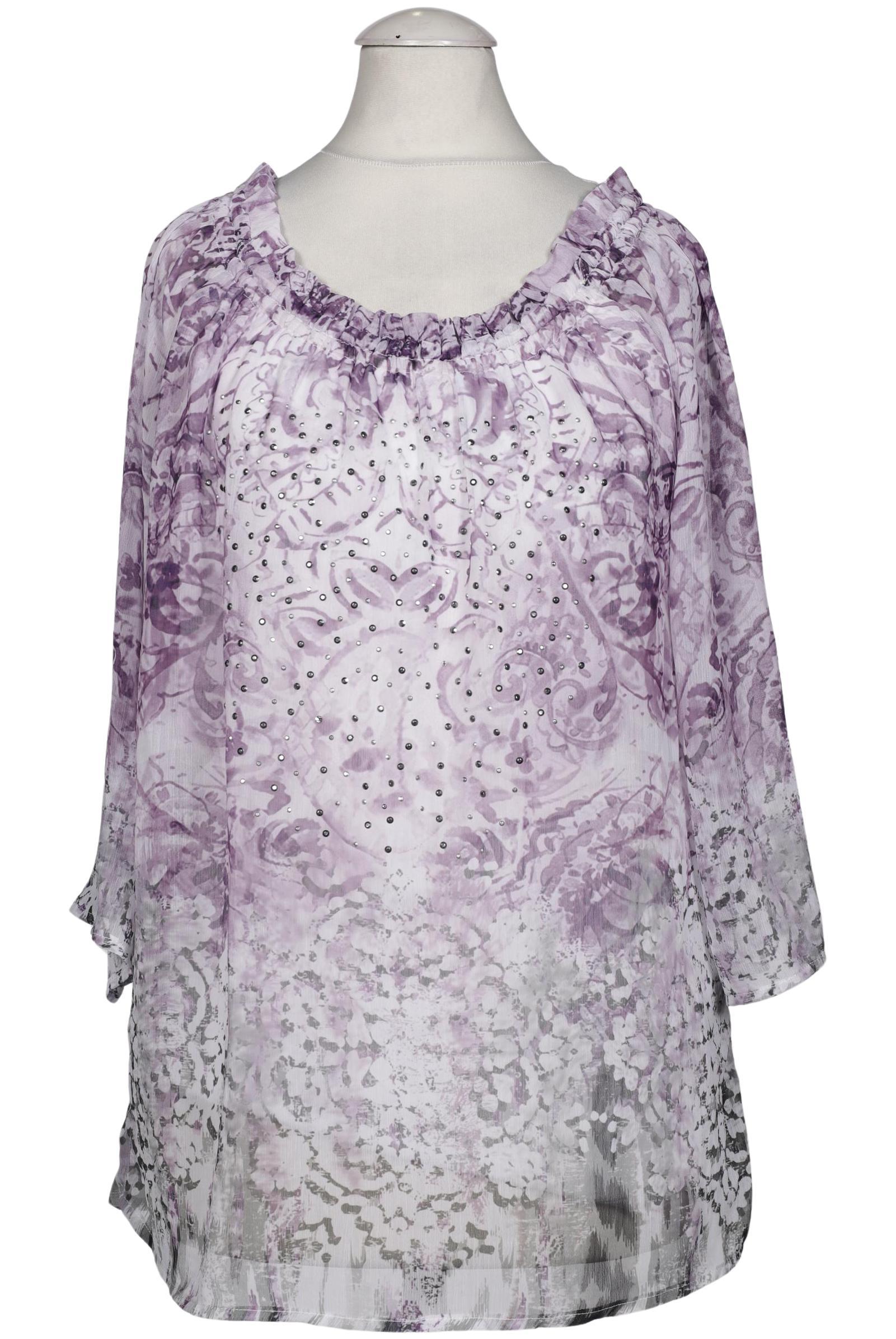 

Crisca Damen Bluse, flieder, Gr. 36