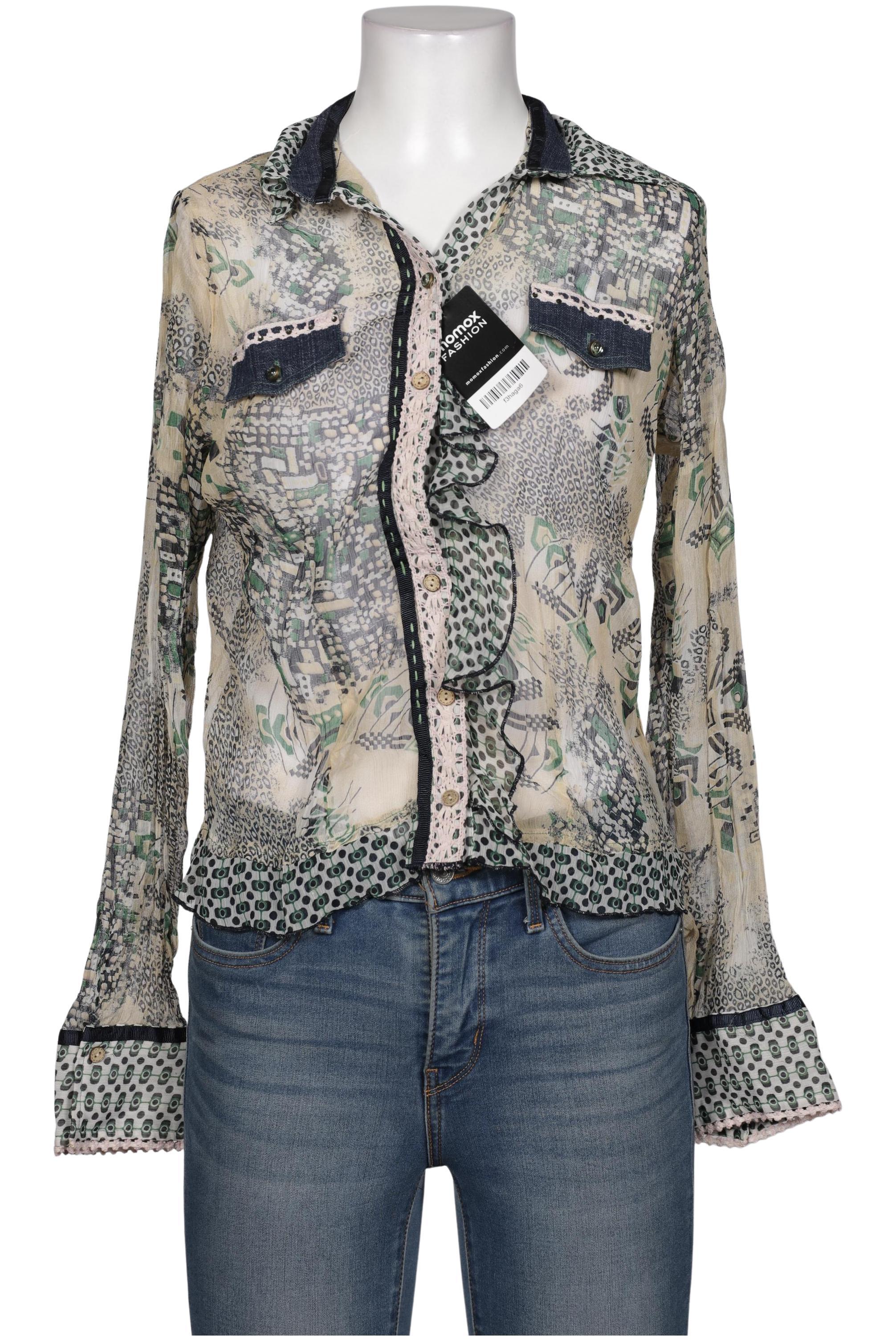 

Crisca Damen Bluse, mehrfarbig, Gr. 34