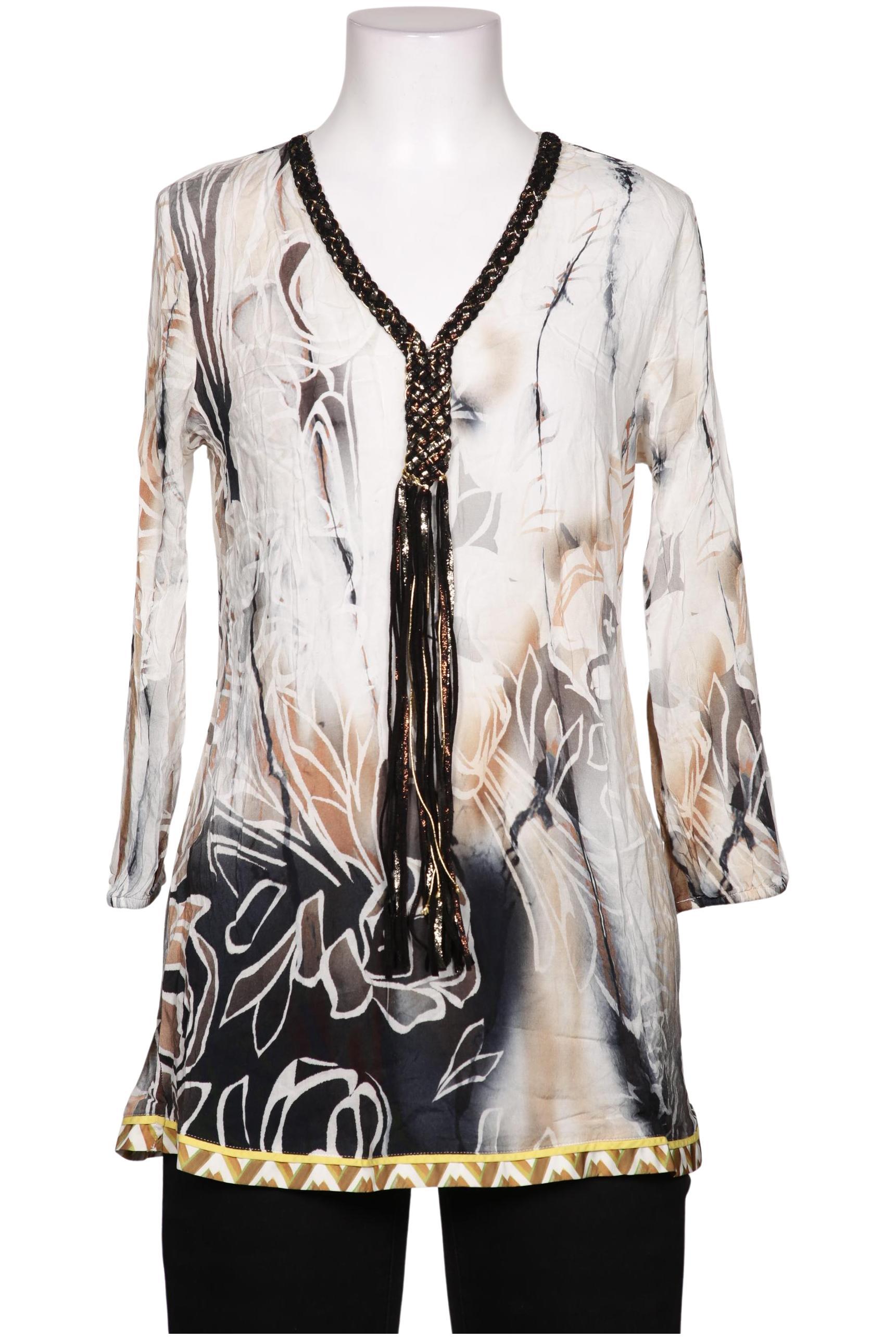 

Crisca Damen Bluse, beige, Gr. 34