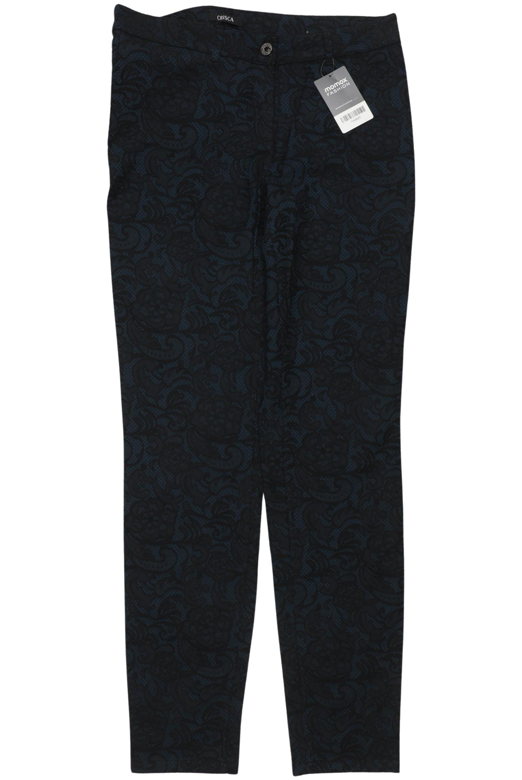 

Crisca Damen Stoffhose, türkis, Gr. 36