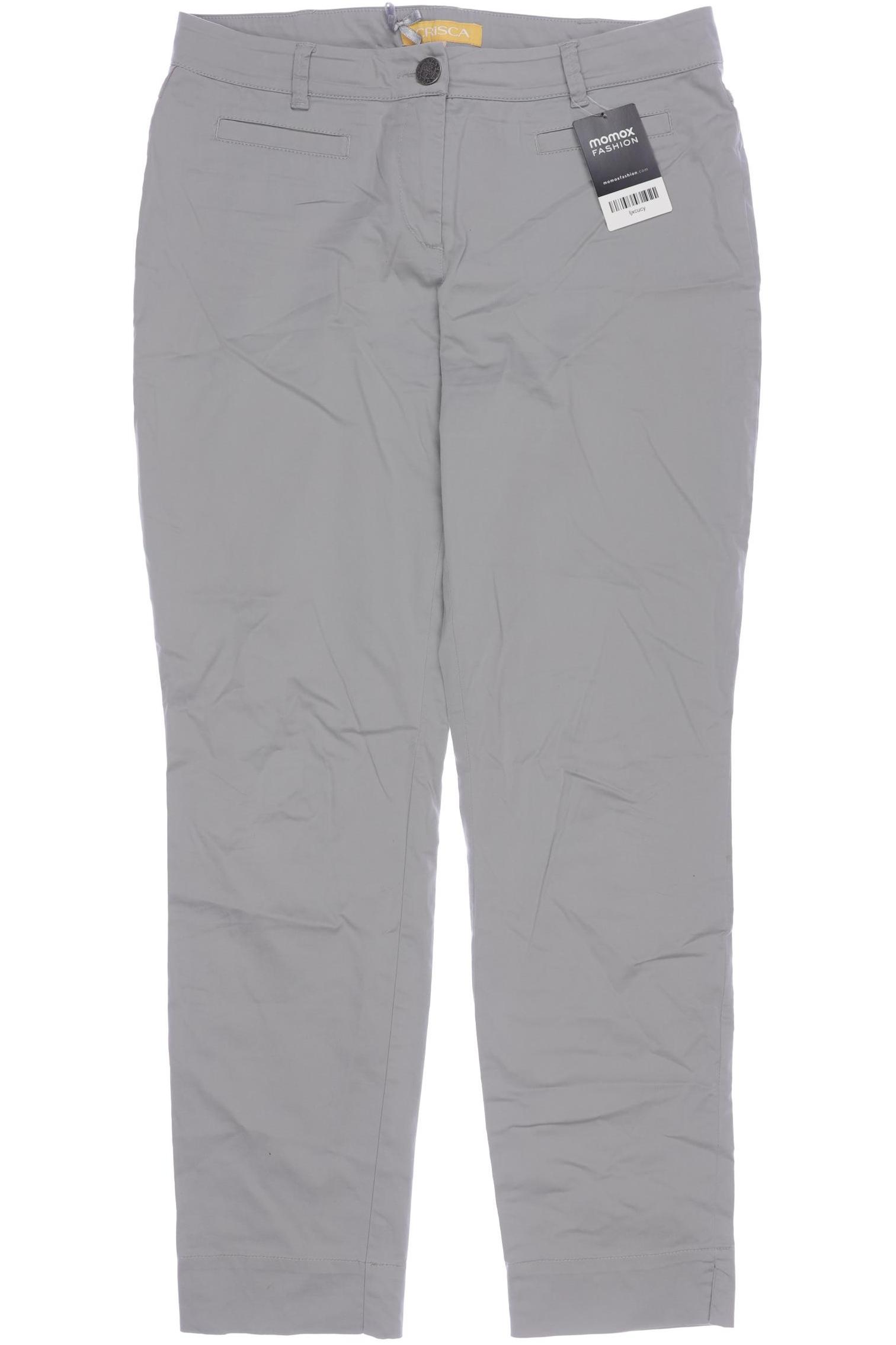 Thumbnail - Crisca Damen Stoffhose, grau, Gr. 36