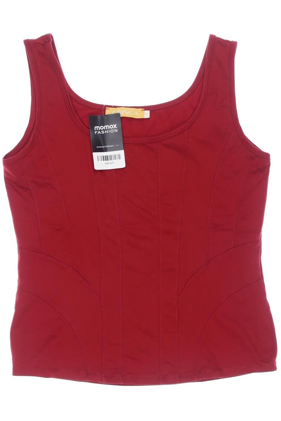 

Crisca Damen Top, rot, Gr. 38