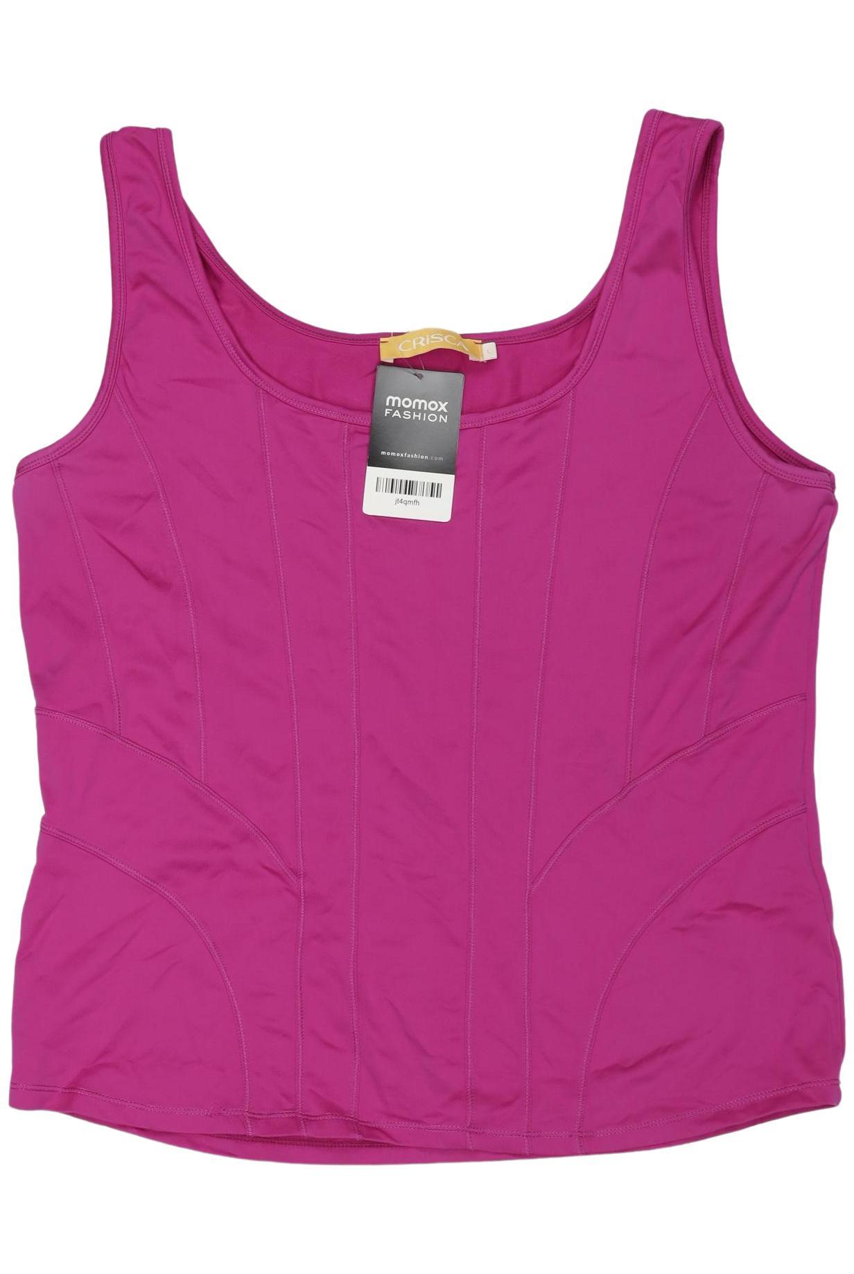 

Crisca Damen Top, pink, Gr. 42